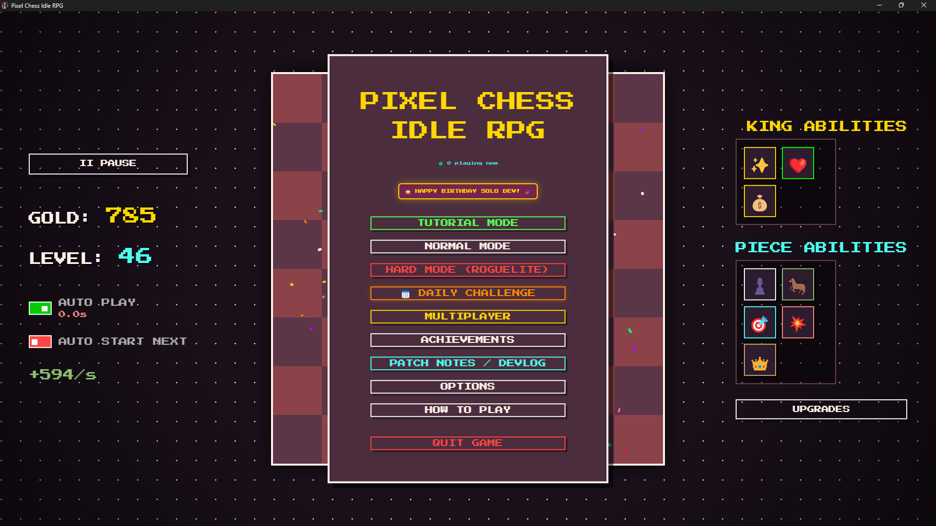 Pixel Chess Idle RPG trailer