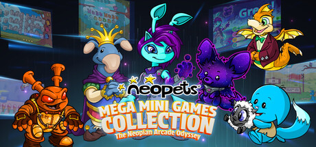 Cover art from Neopets - Mega Mini Games Collection - The Neopian Arcade Odyssey