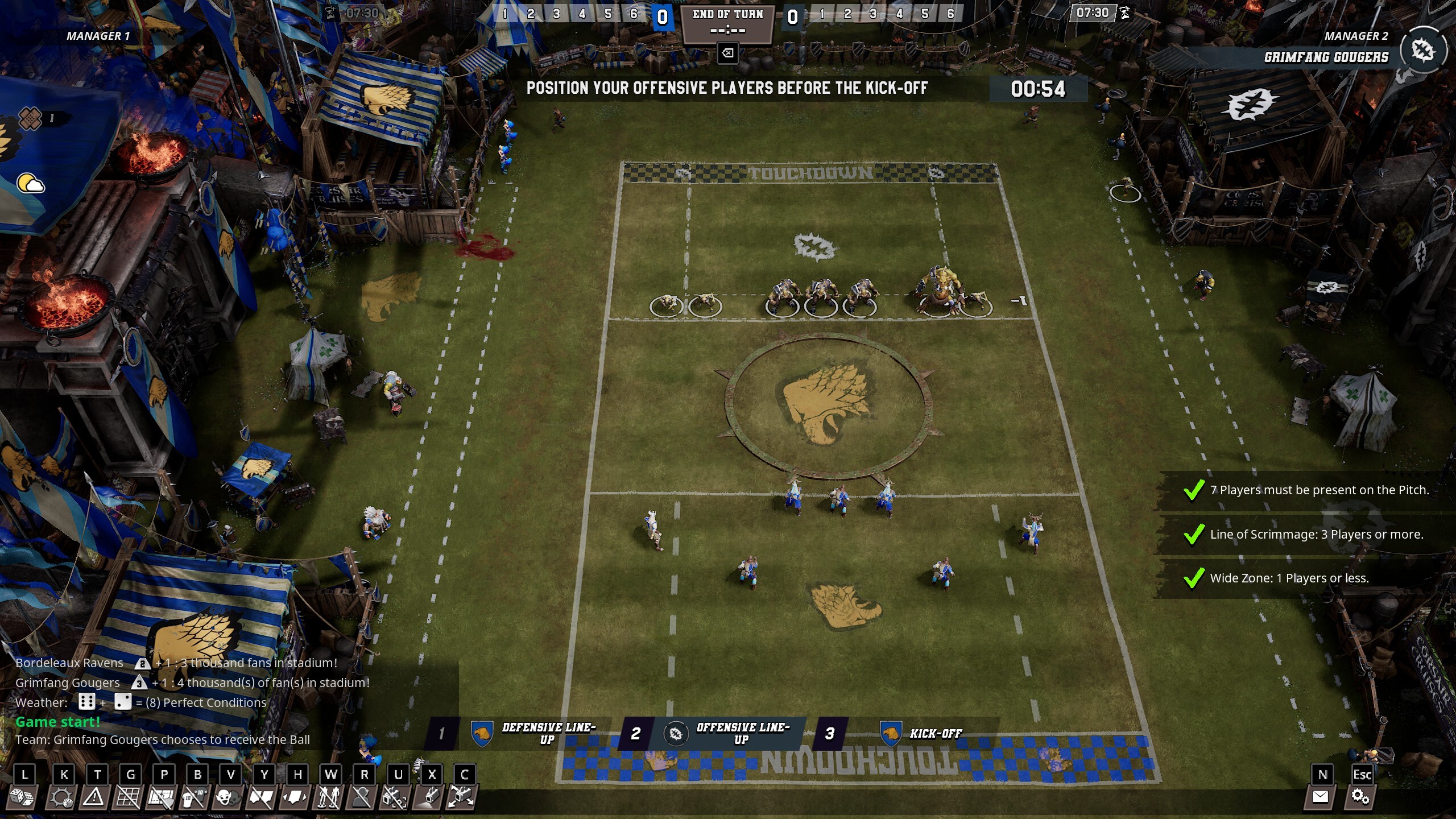 Warhammer Blood Bowl - The Official Video Game screenshot 2