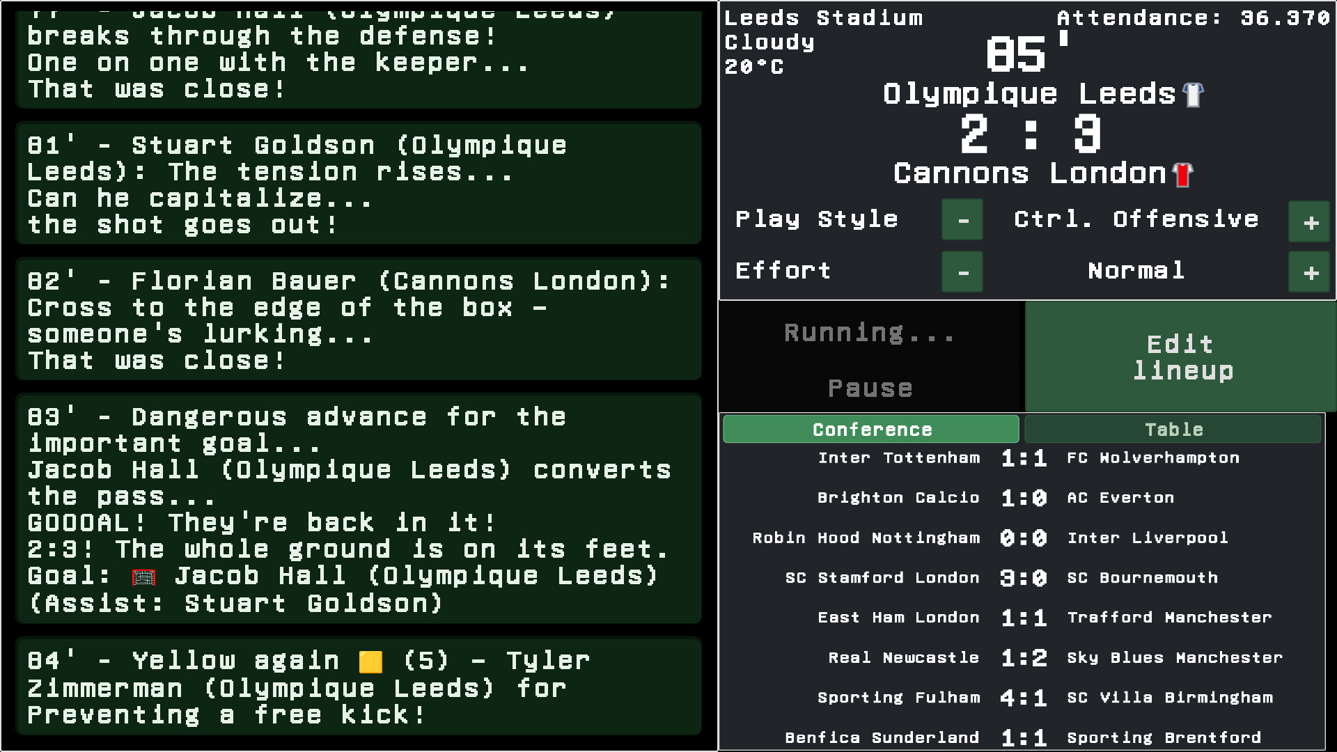 Whistle1 - Retro Football Manager trailer