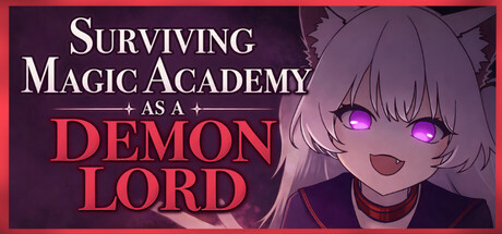 Cover art from Surviving Magic Academy as a Demon Lord