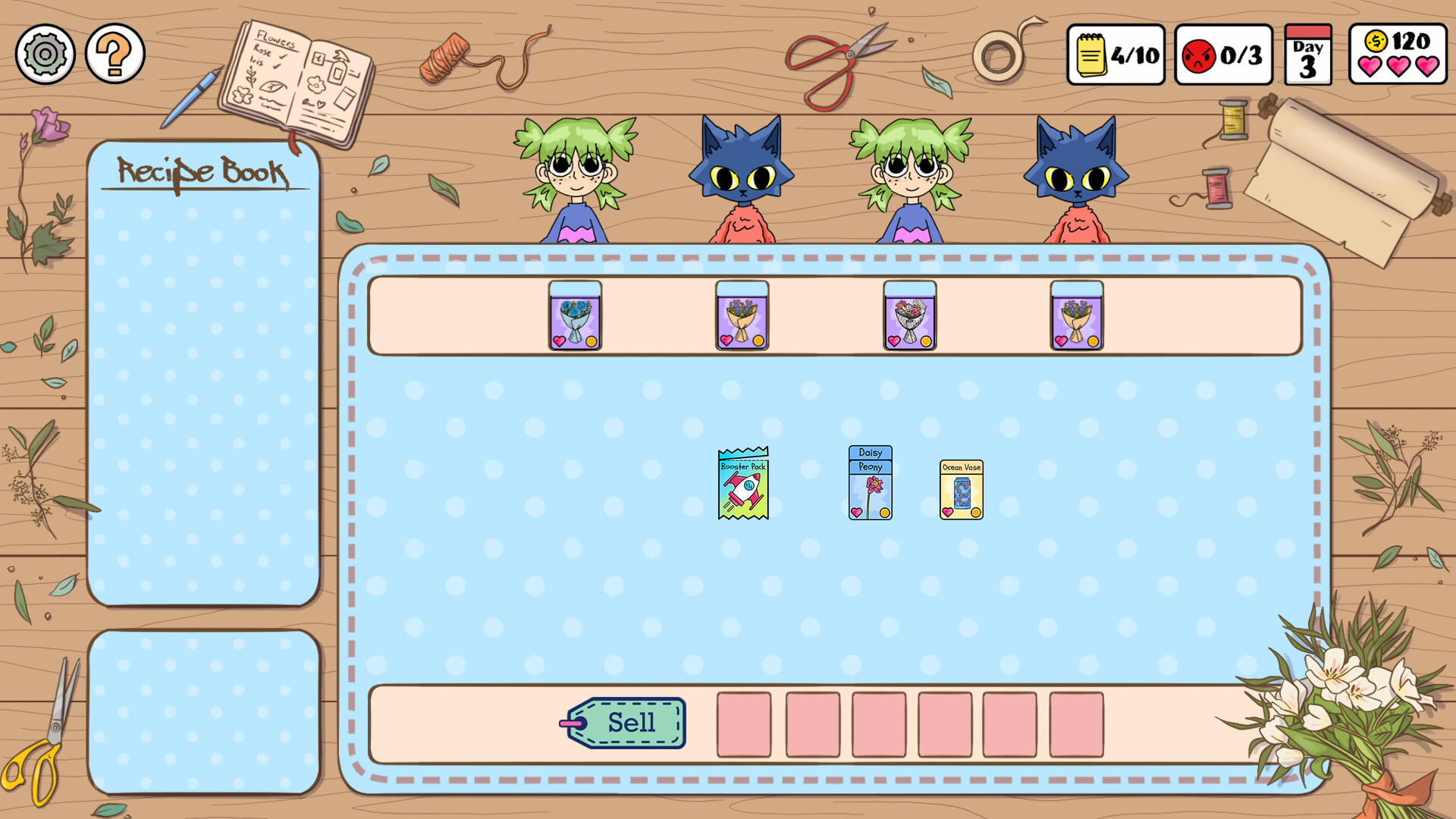 Paper Florist: Stack & Bloom screenshot 2