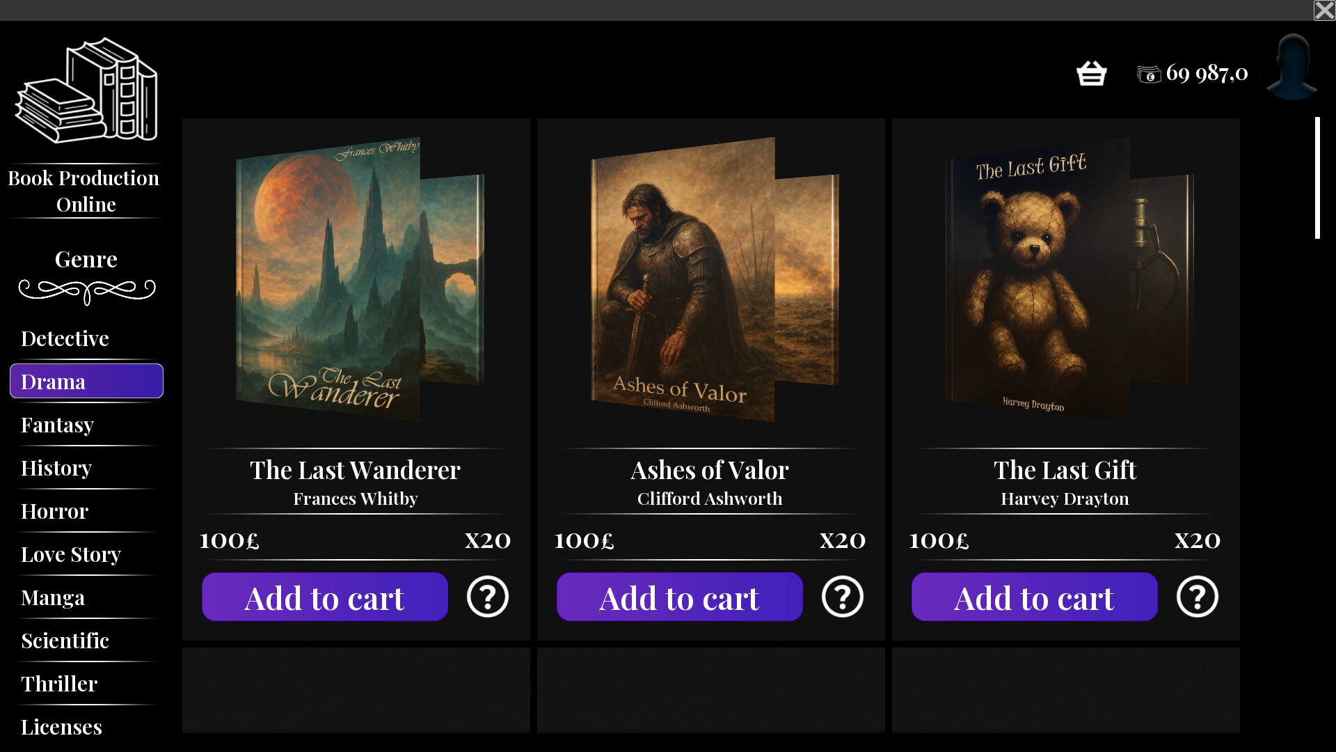 BookStore Simulator screenshot 5