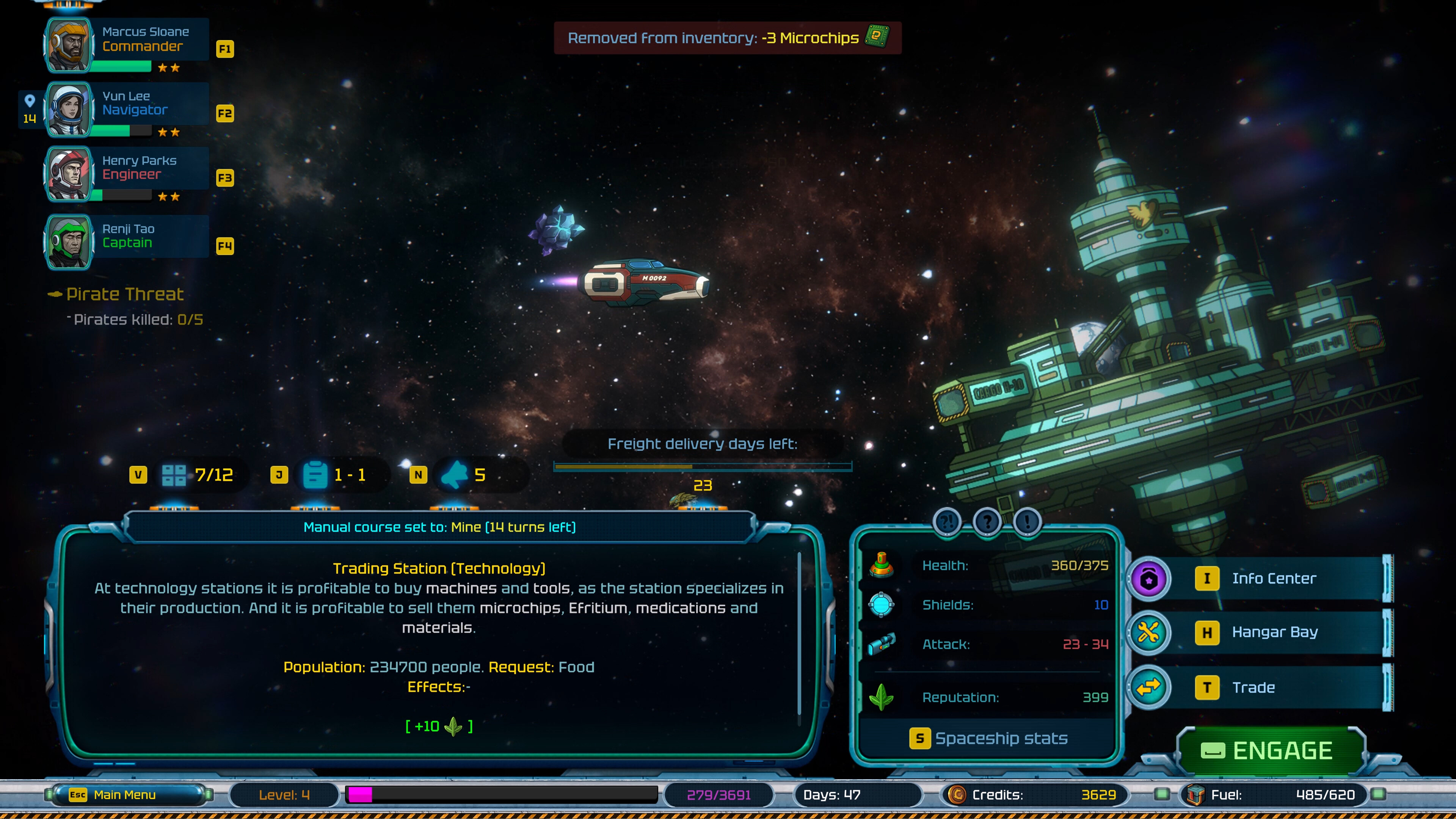 Stellar Freight: Endless Horizon screenshot 3