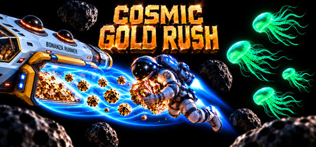 Cover art from Cosmic Gold Rush