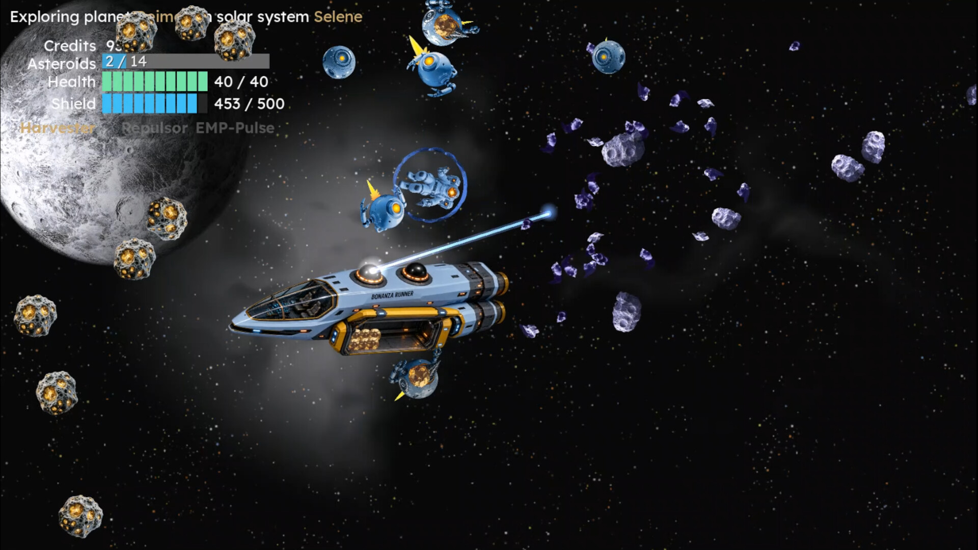 Cosmic Gold Rush screenshot 3