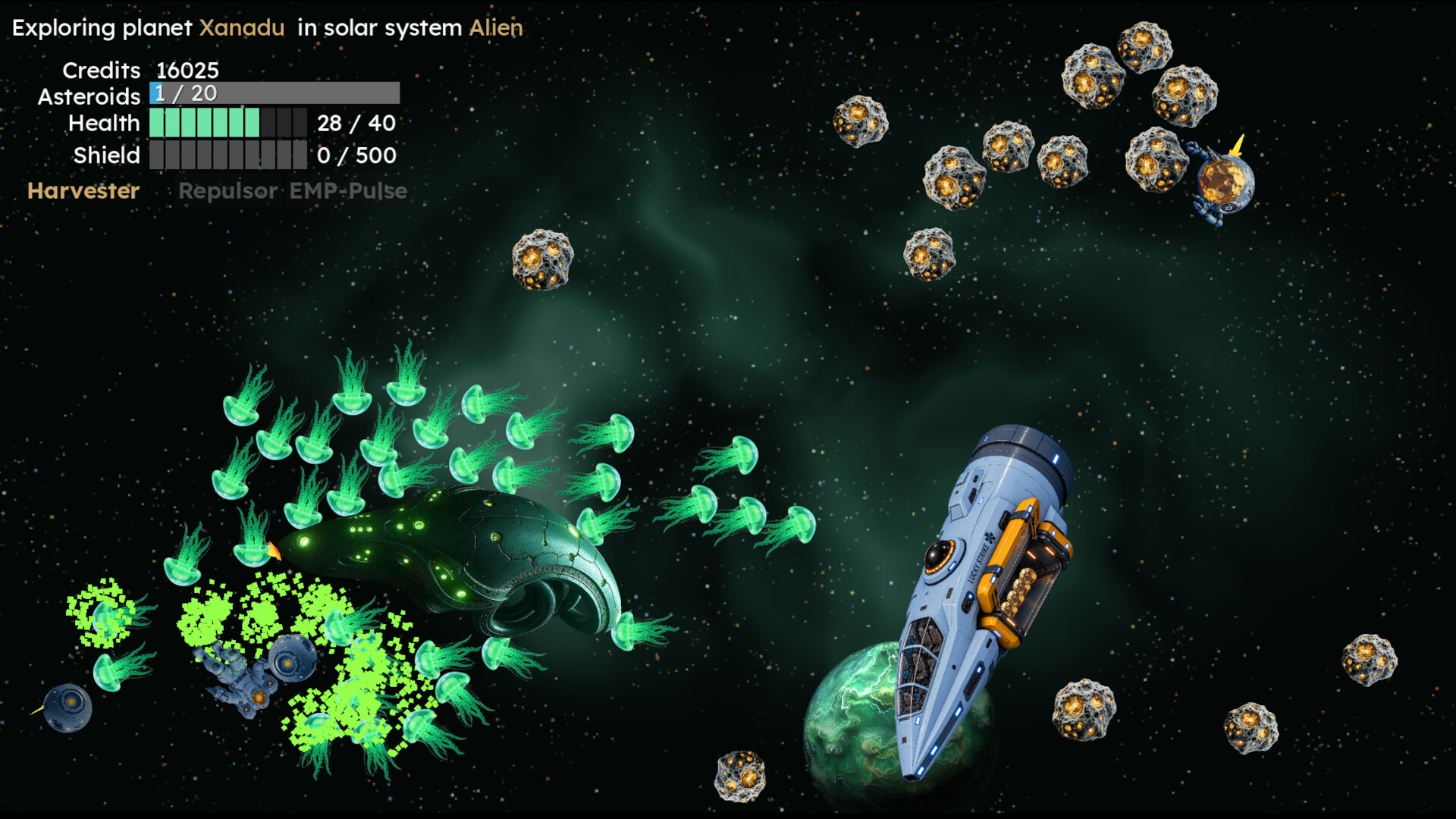 Cosmic Gold Rush screenshot 4