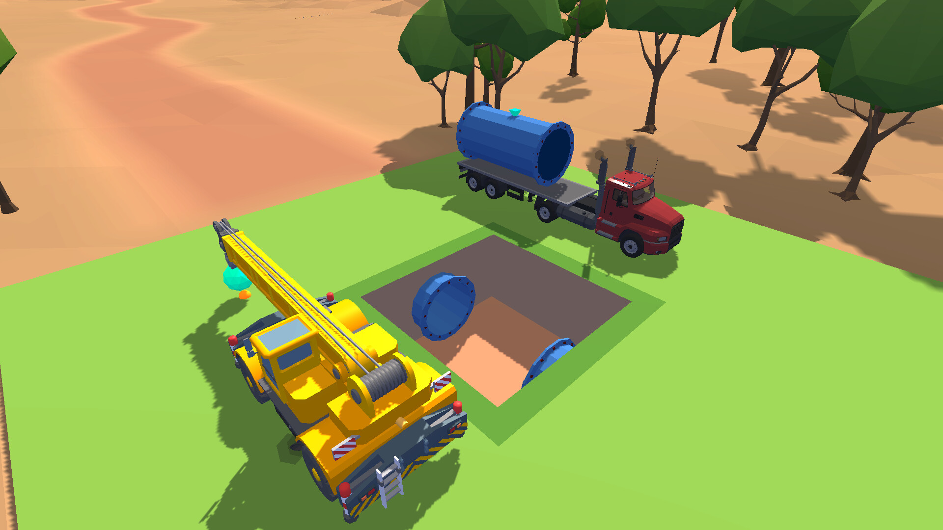 Machinery Simulator trailer