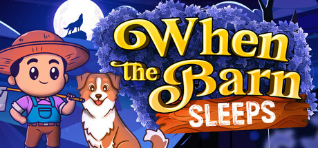 Cover art from When the Barn Sleeps
