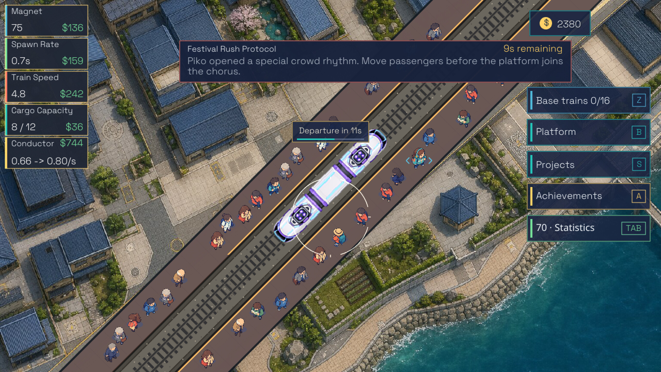 OshiYa: Train Rush screenshot 2