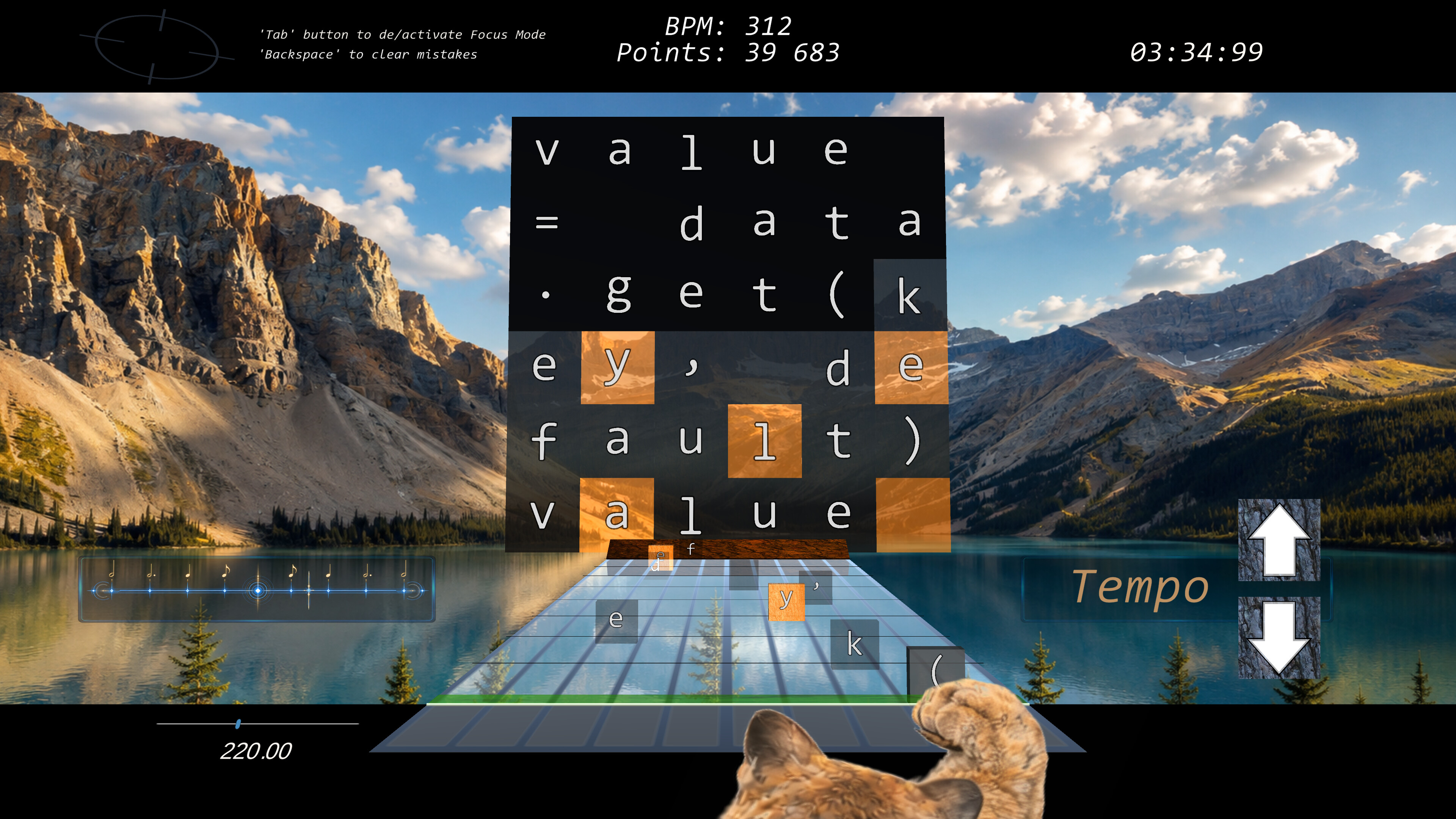 RhythmicTypeX screenshot 3