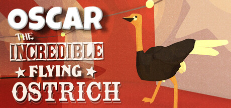 Cover art from Oscar the Incredible Flying Ostrich