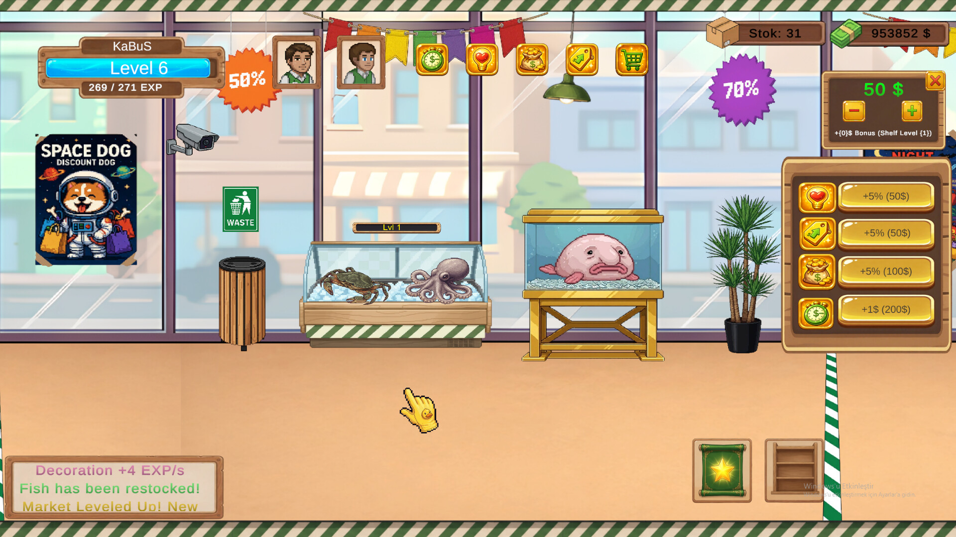 Supermarket Simulator: Idle Tycoon Clicker screenshot 5