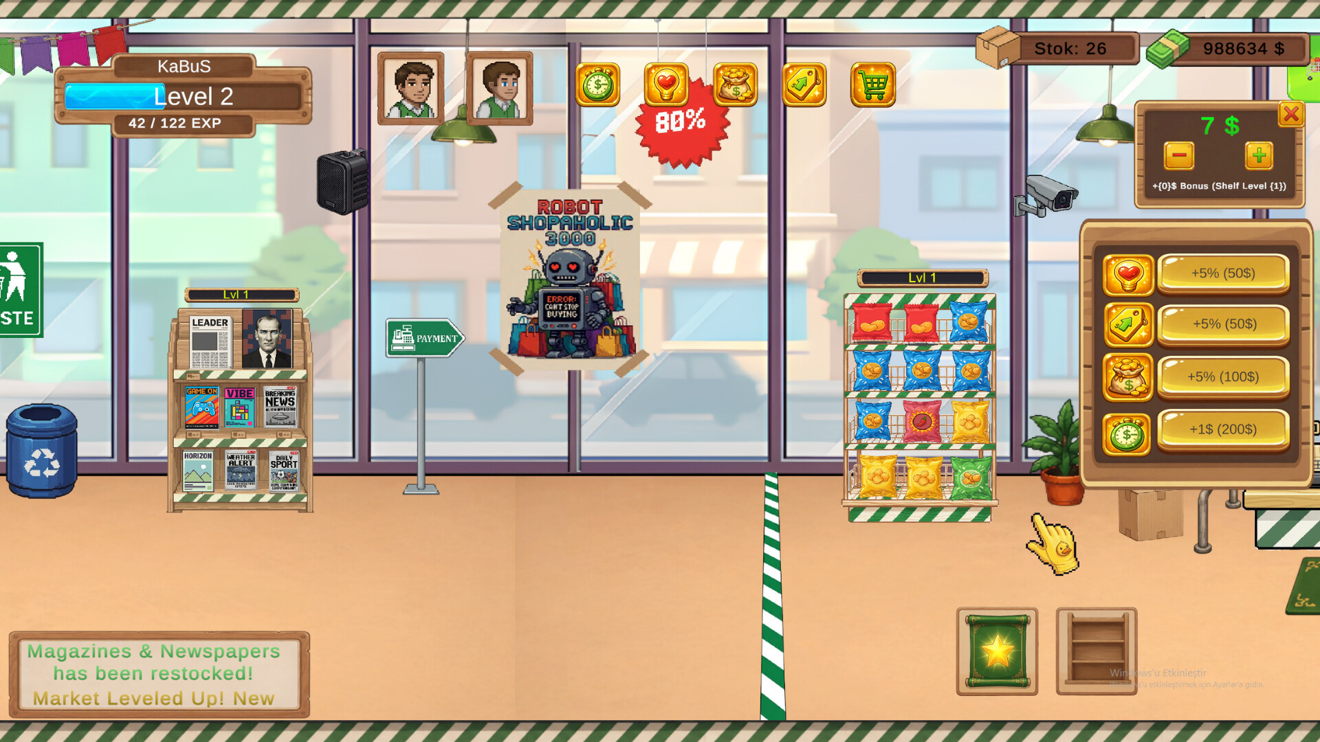 Supermarket Simulator: Idle Tycoon Clicker screenshot 3