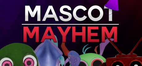 Cover art from Mascot Mayhem (Asymmetrical Horror)