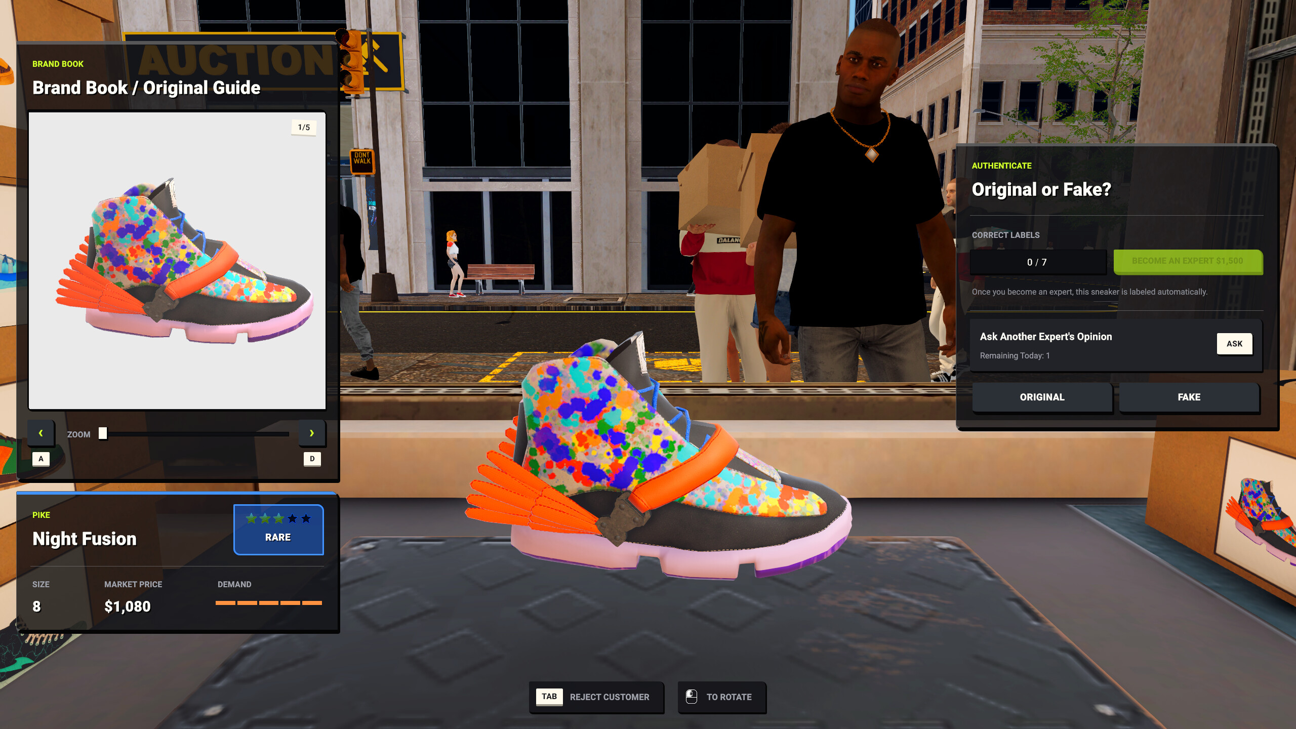 Real or Rep: Sneaker Store Simulator screenshot 2