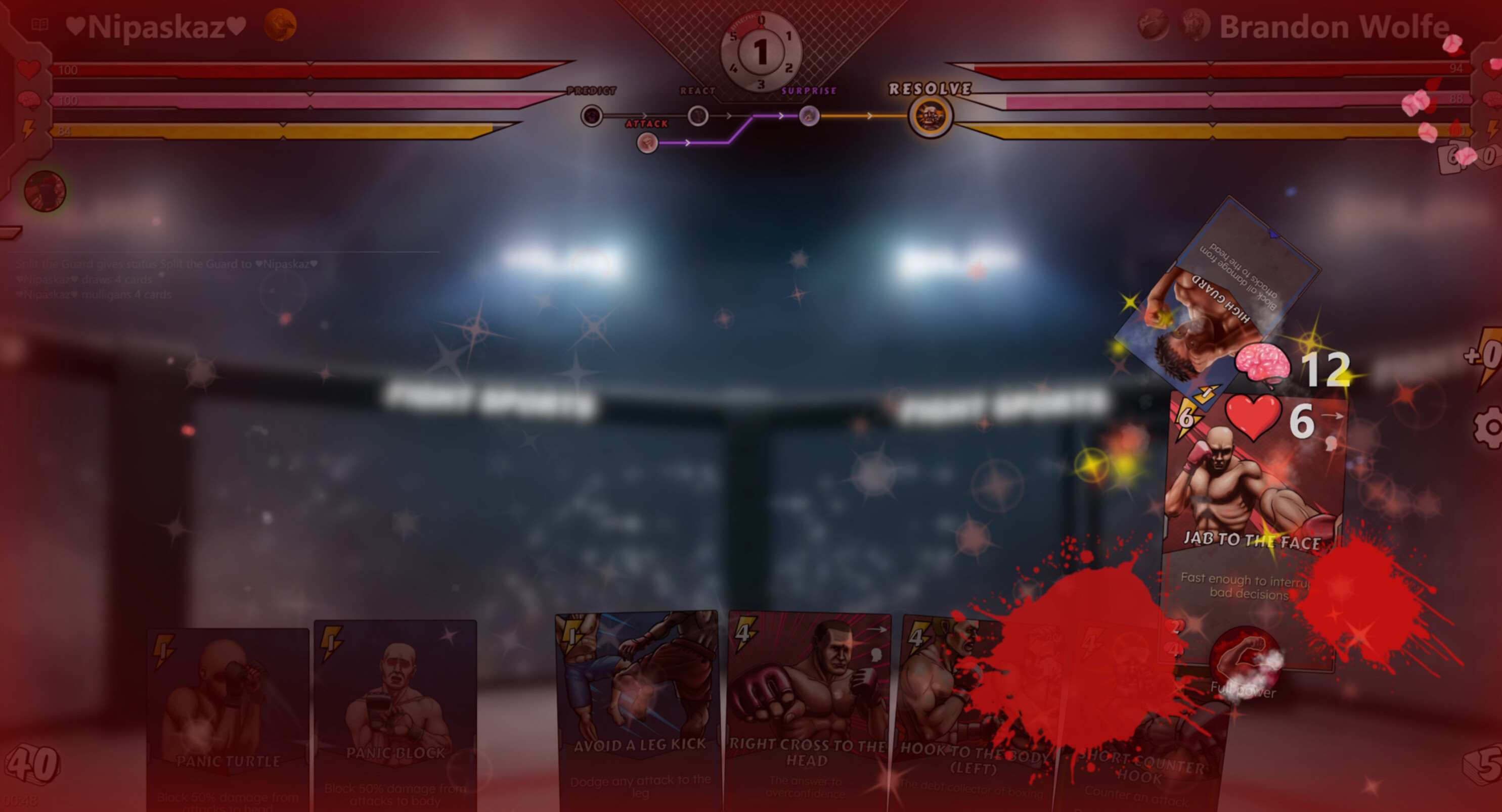 Mixed Martial Cards  screenshot 2