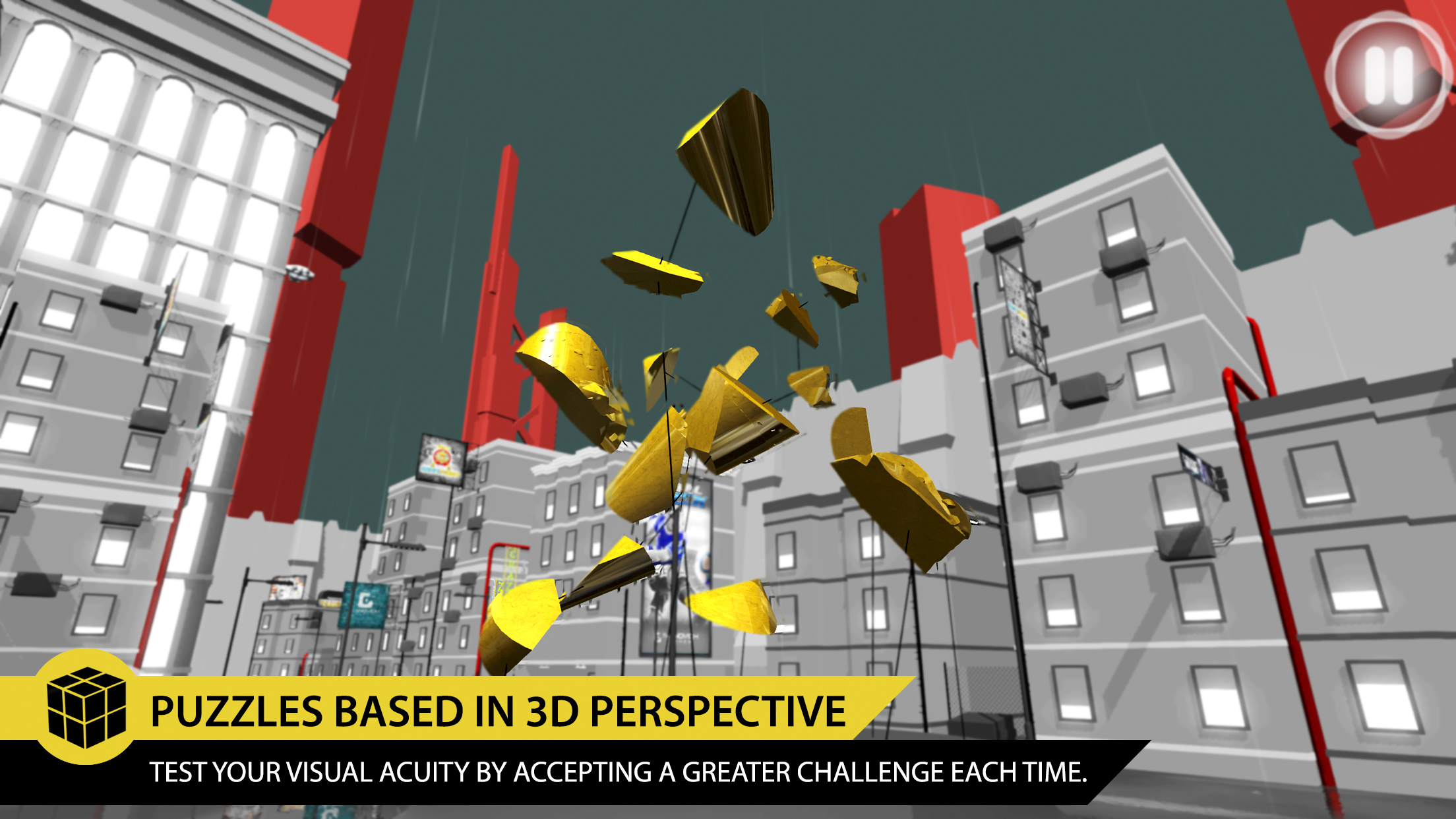 PERFECT ANGLE: The puzzle game based on optical illusions screenshot 3