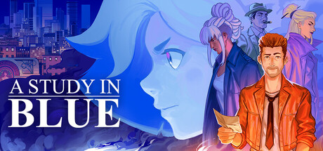 Cover art from A Study in Blue
