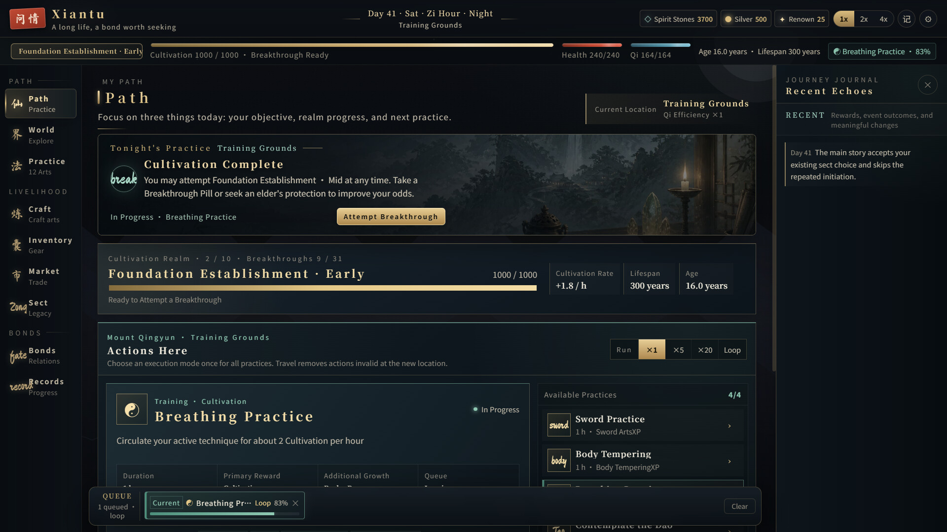 Xiantu: An Idle Tale of Immortality screenshot 2
