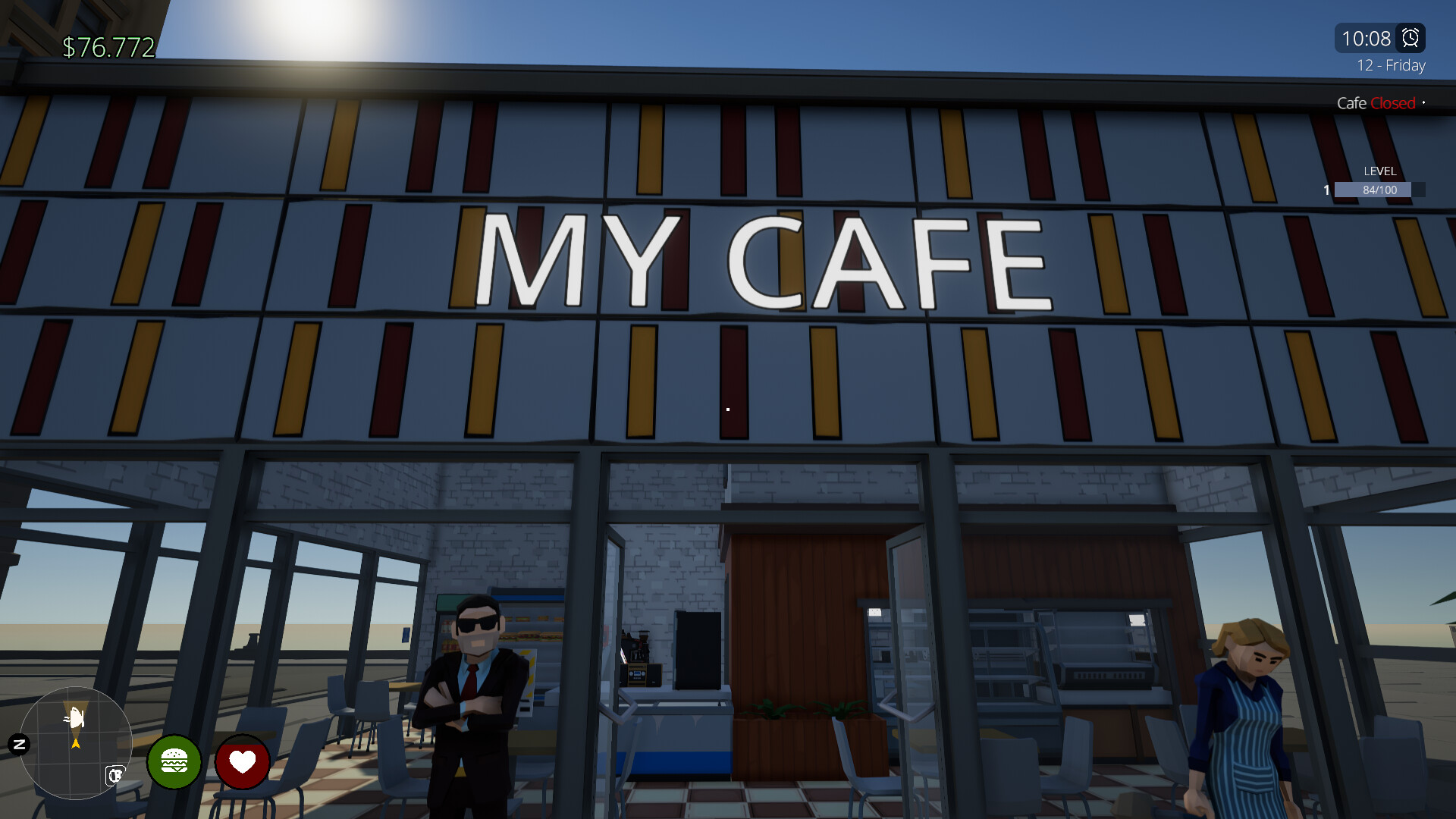 Cafe Life Simulator trailer