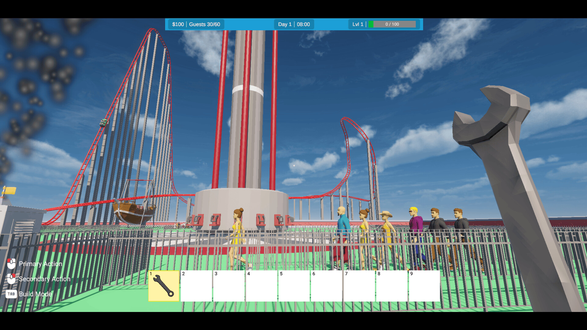 Roller Coaster Park Simulator trailer