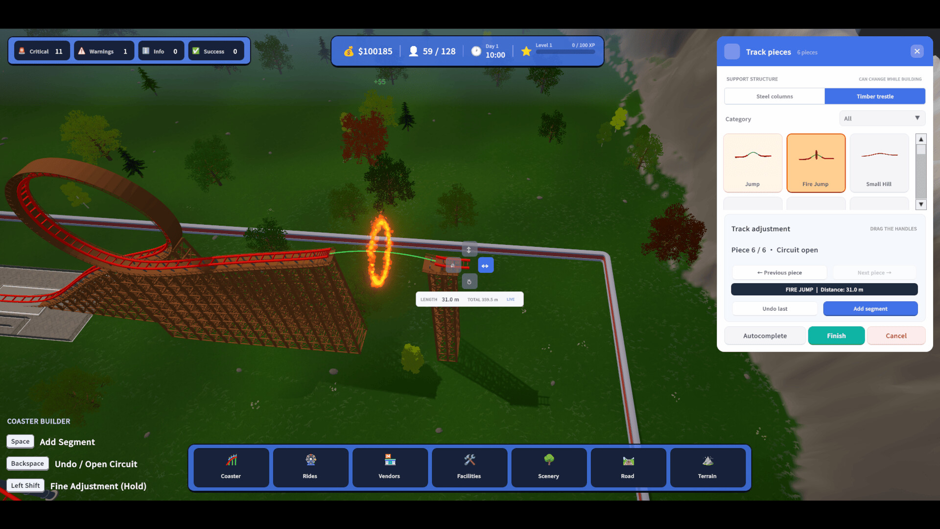 Roller Coaster Park Simulator screenshot 4