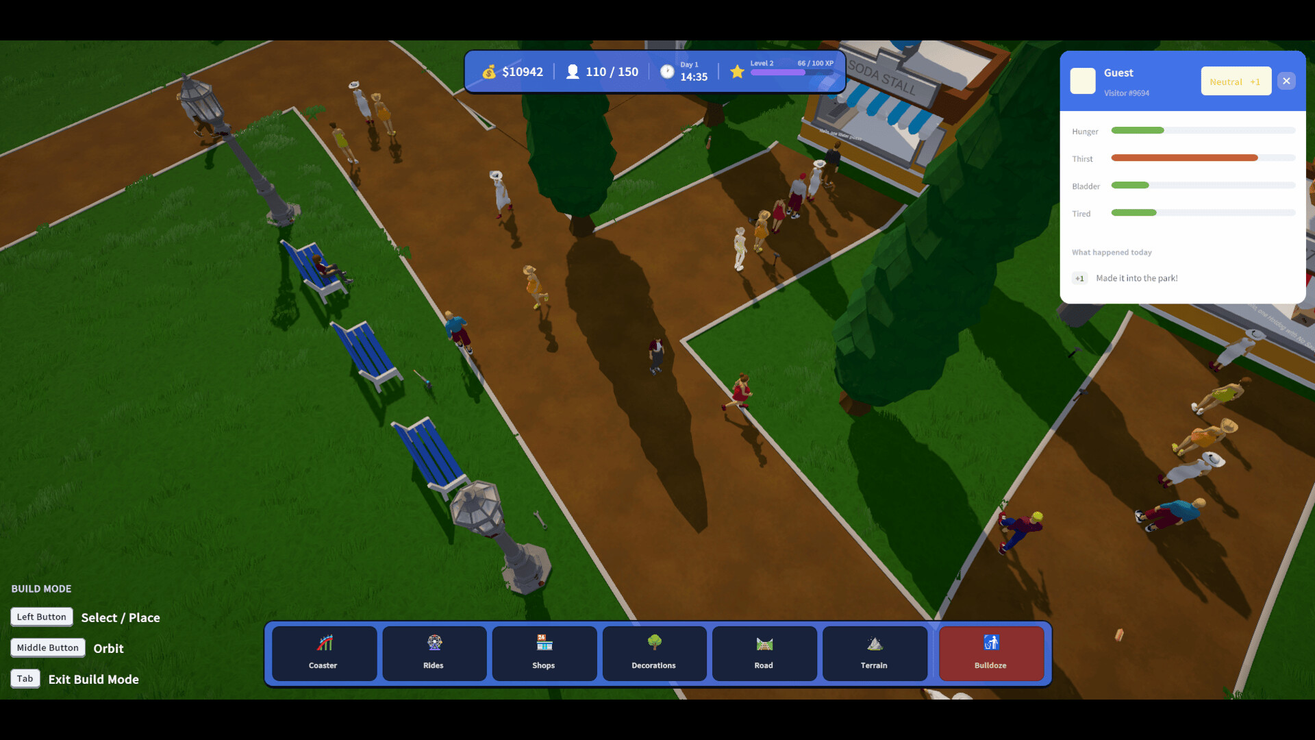 Roller Coaster Park Simulator screenshot 3