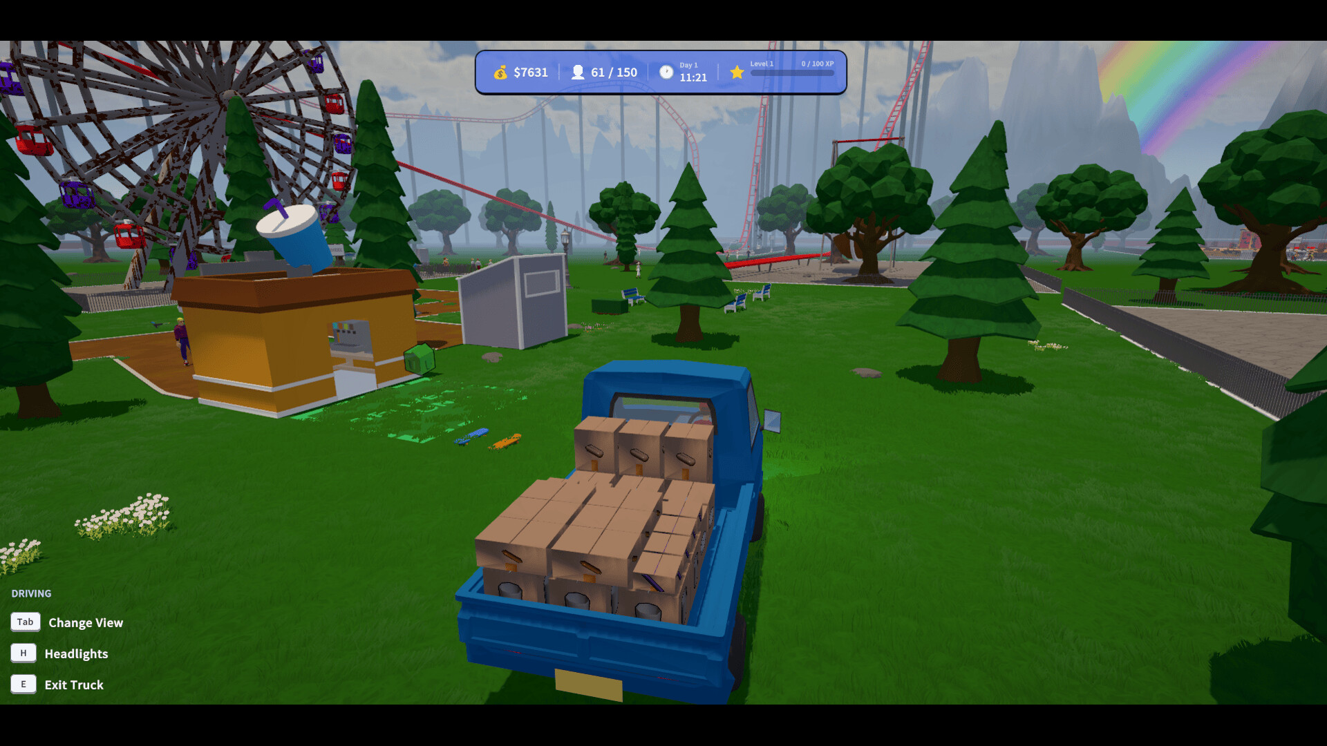 Roller Coaster Park Simulator screenshot 5