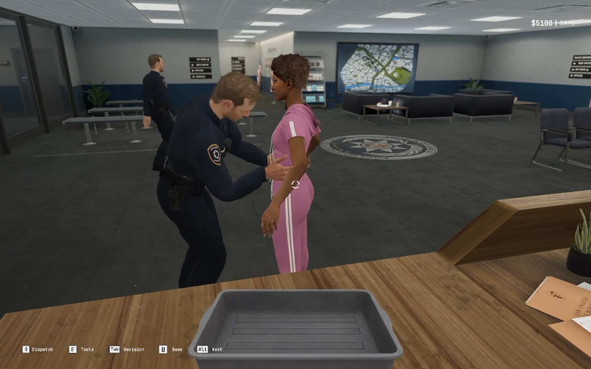 Police Officer trailer