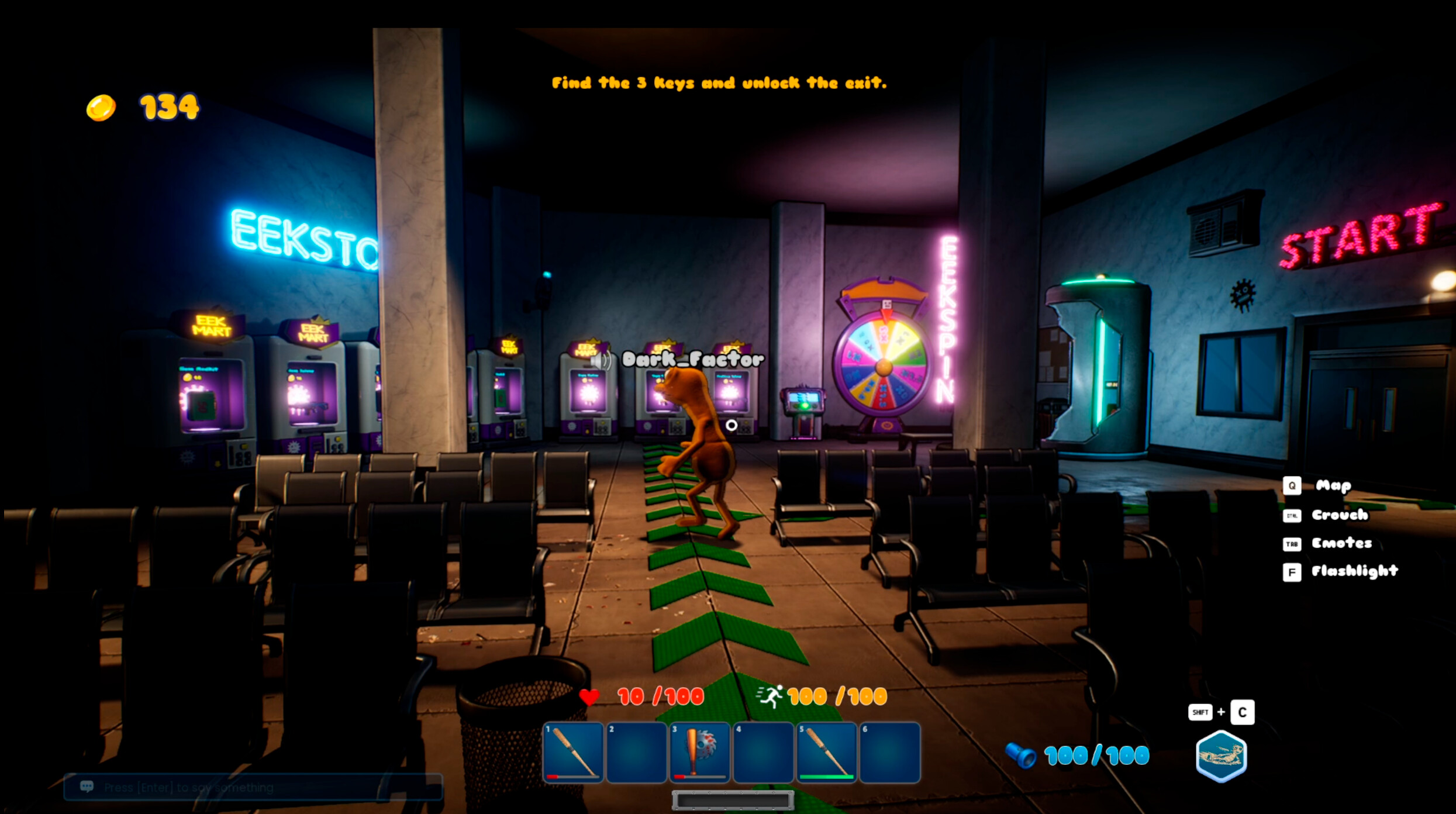 Eekscape: Everyone Panic! screenshot 1