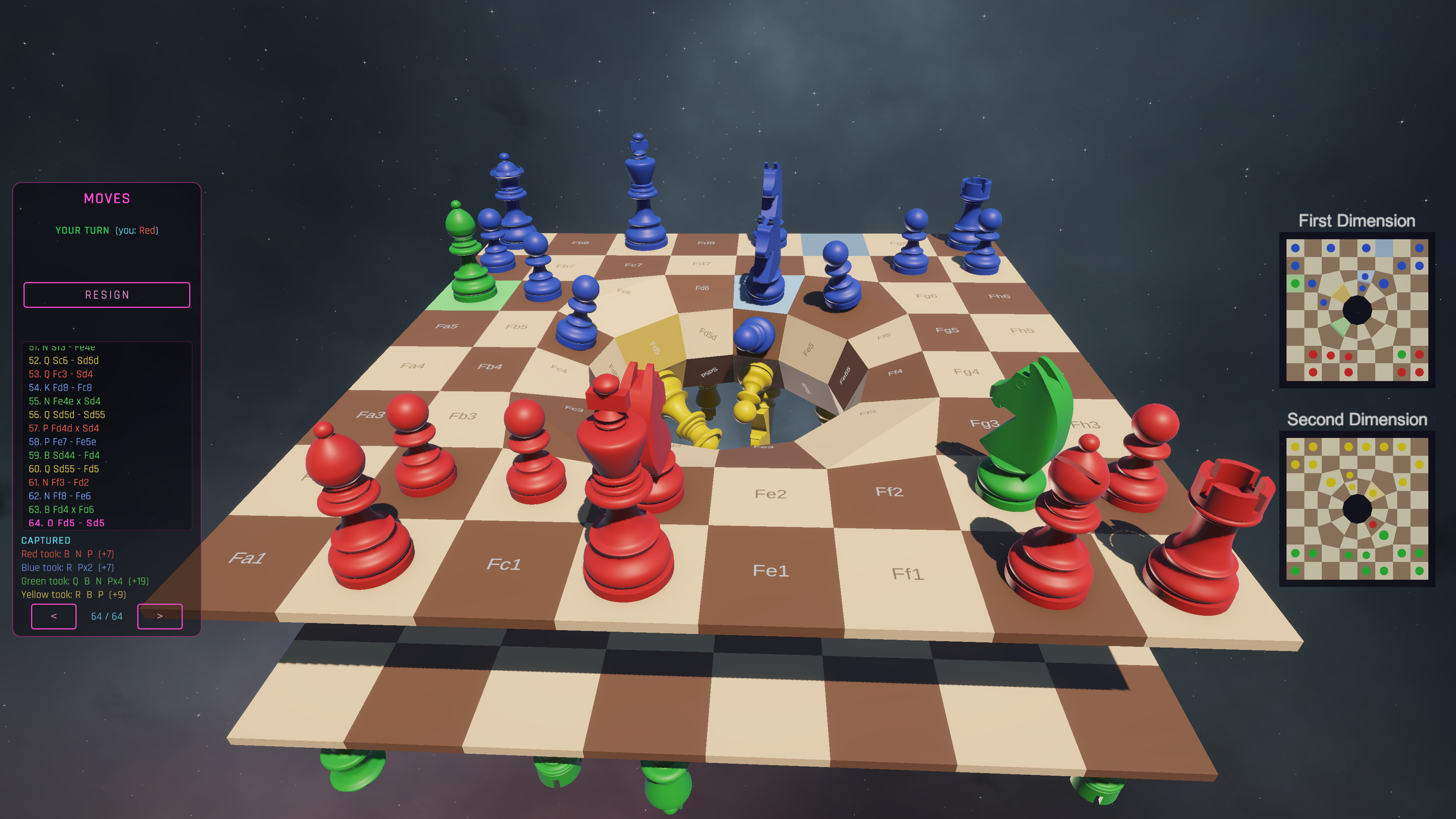 Catenoid - Wormhole Chess screenshot 3