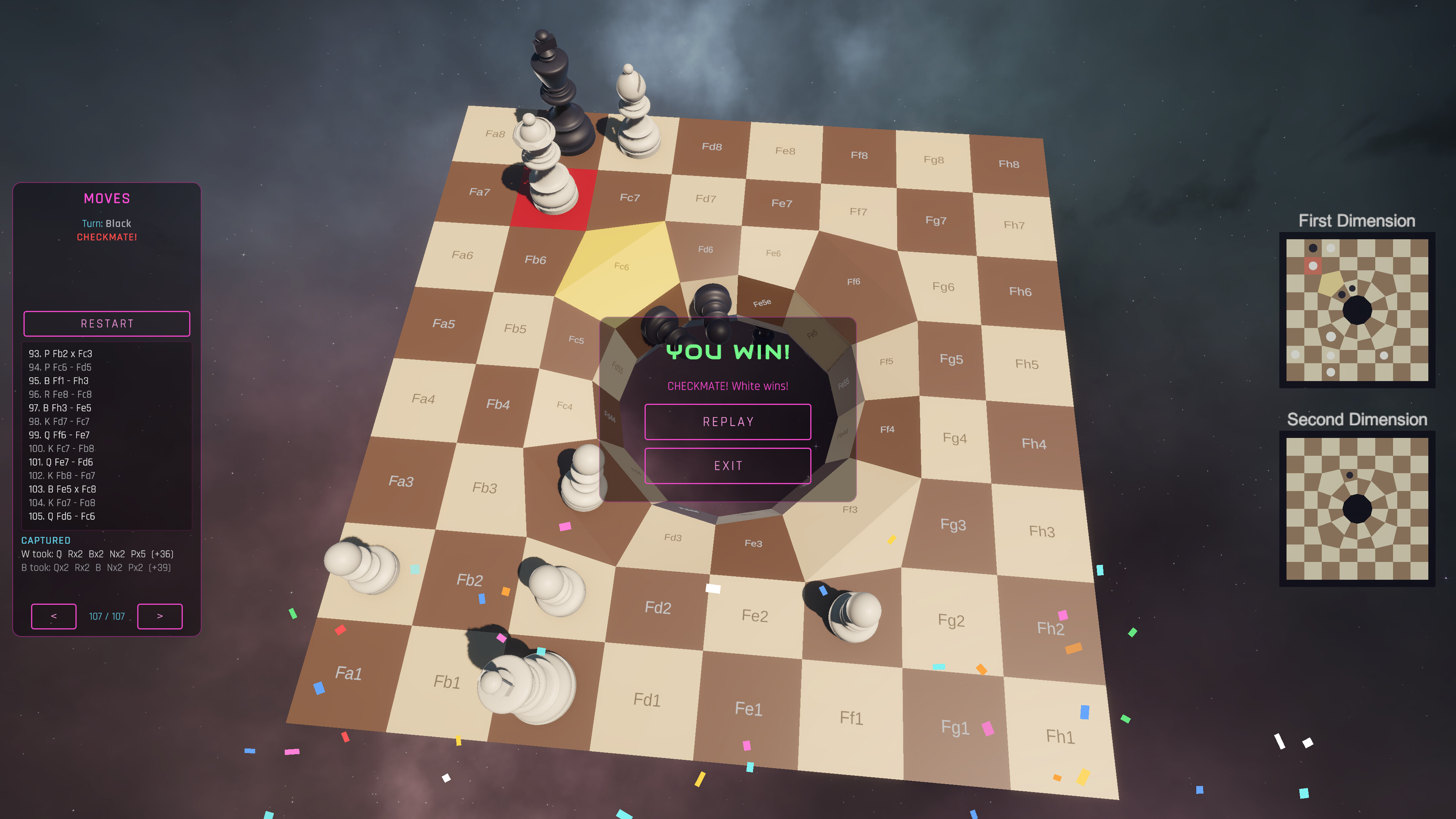 Catenoid - Wormhole Chess screenshot 2