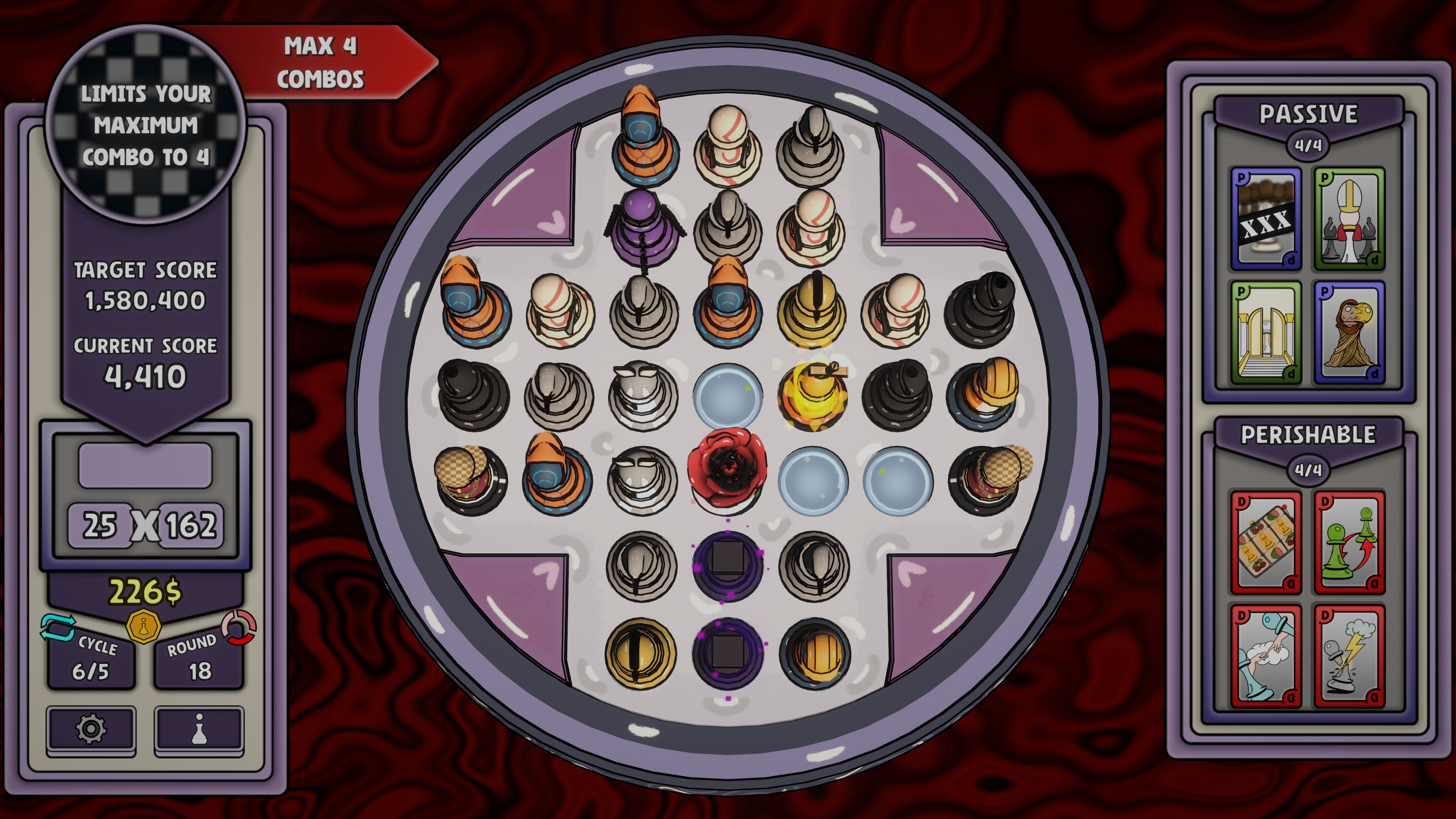 PEGTURE: Peg Solitaire Roguelike screenshot 3