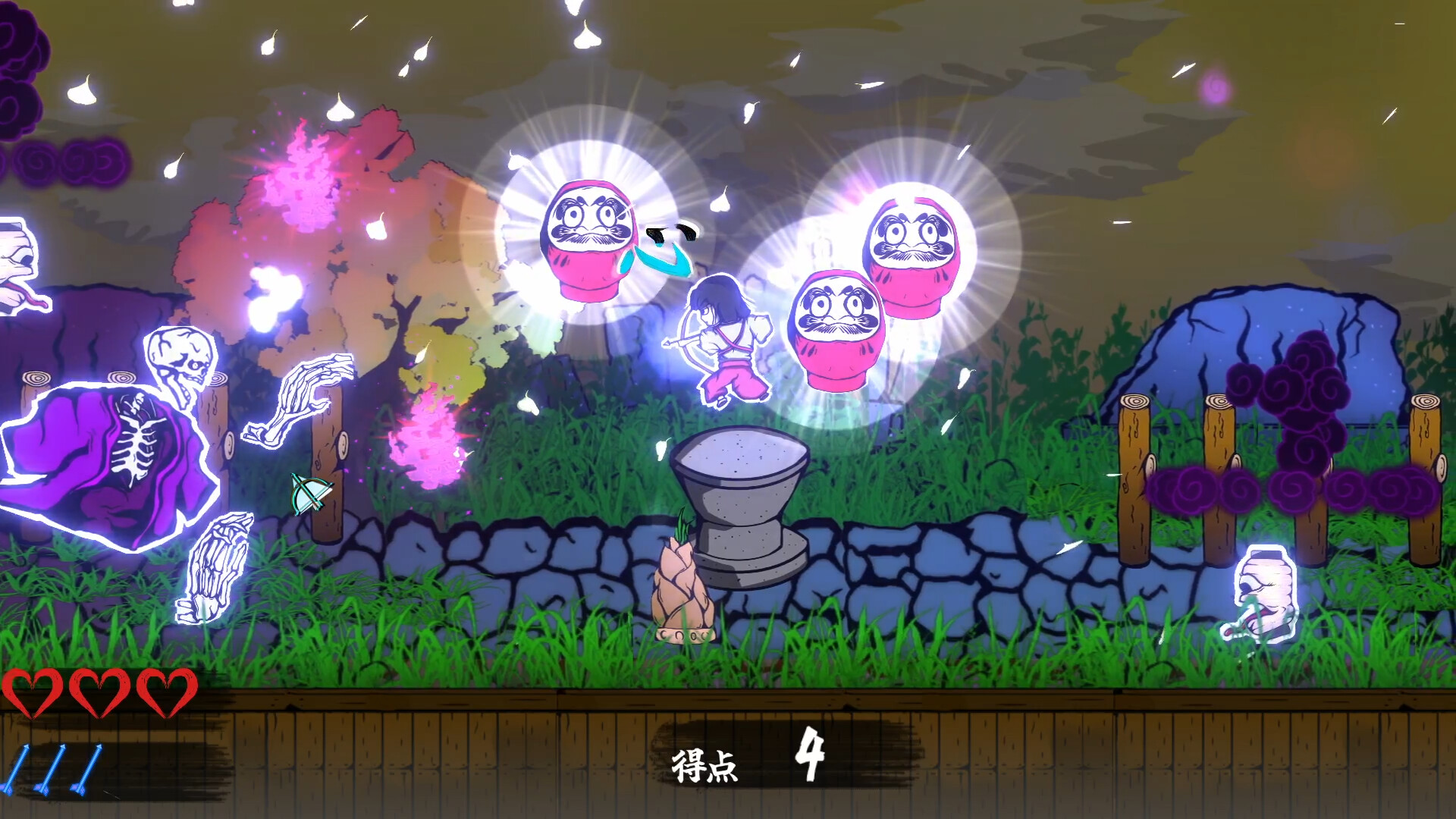Hamayumishi ～Night Parade of a Hundred Yokai～ screenshot 2