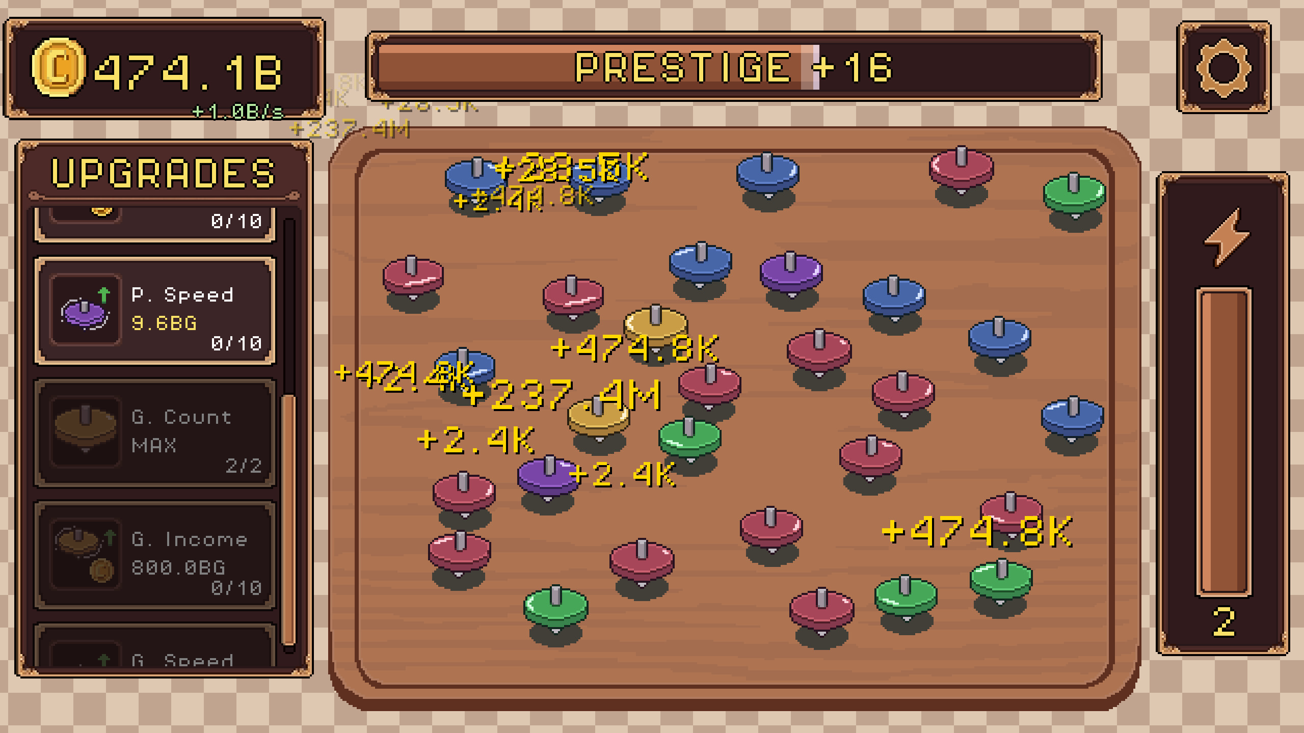 Spin Top Idle screenshot 2
