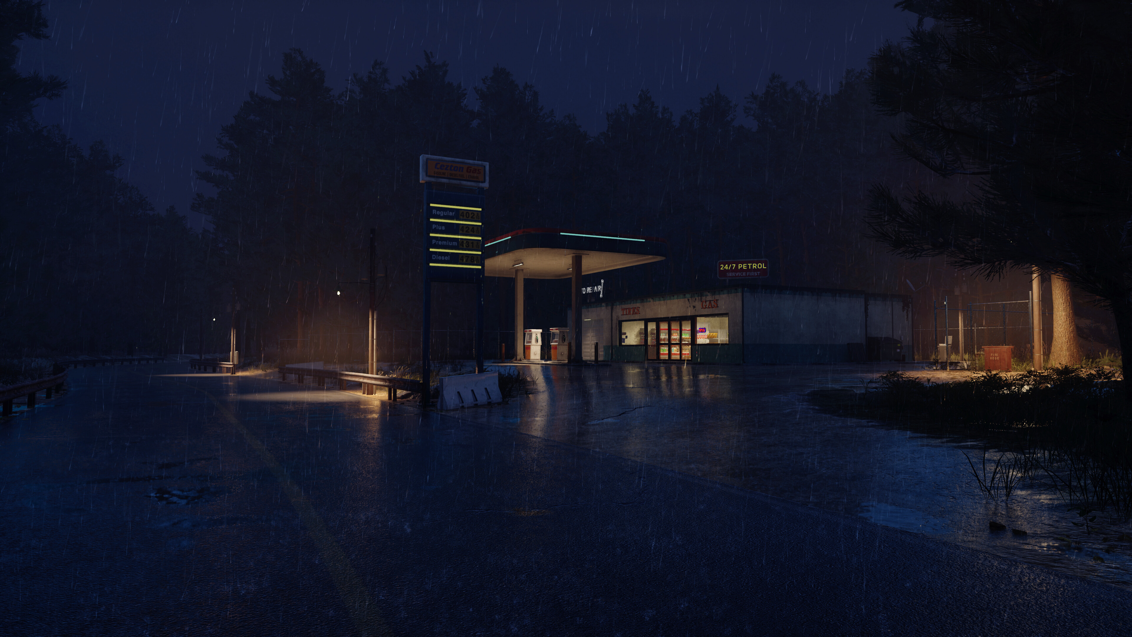 Cursed Gas Station screenshot 1