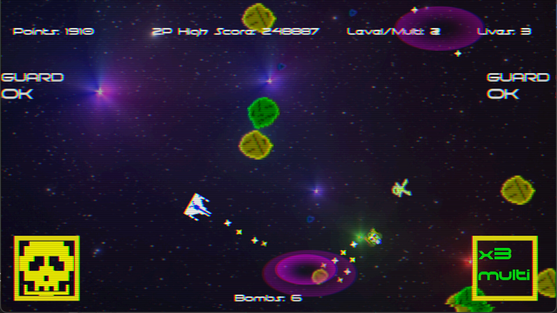 Sayonara, Space Rocks screenshot 4