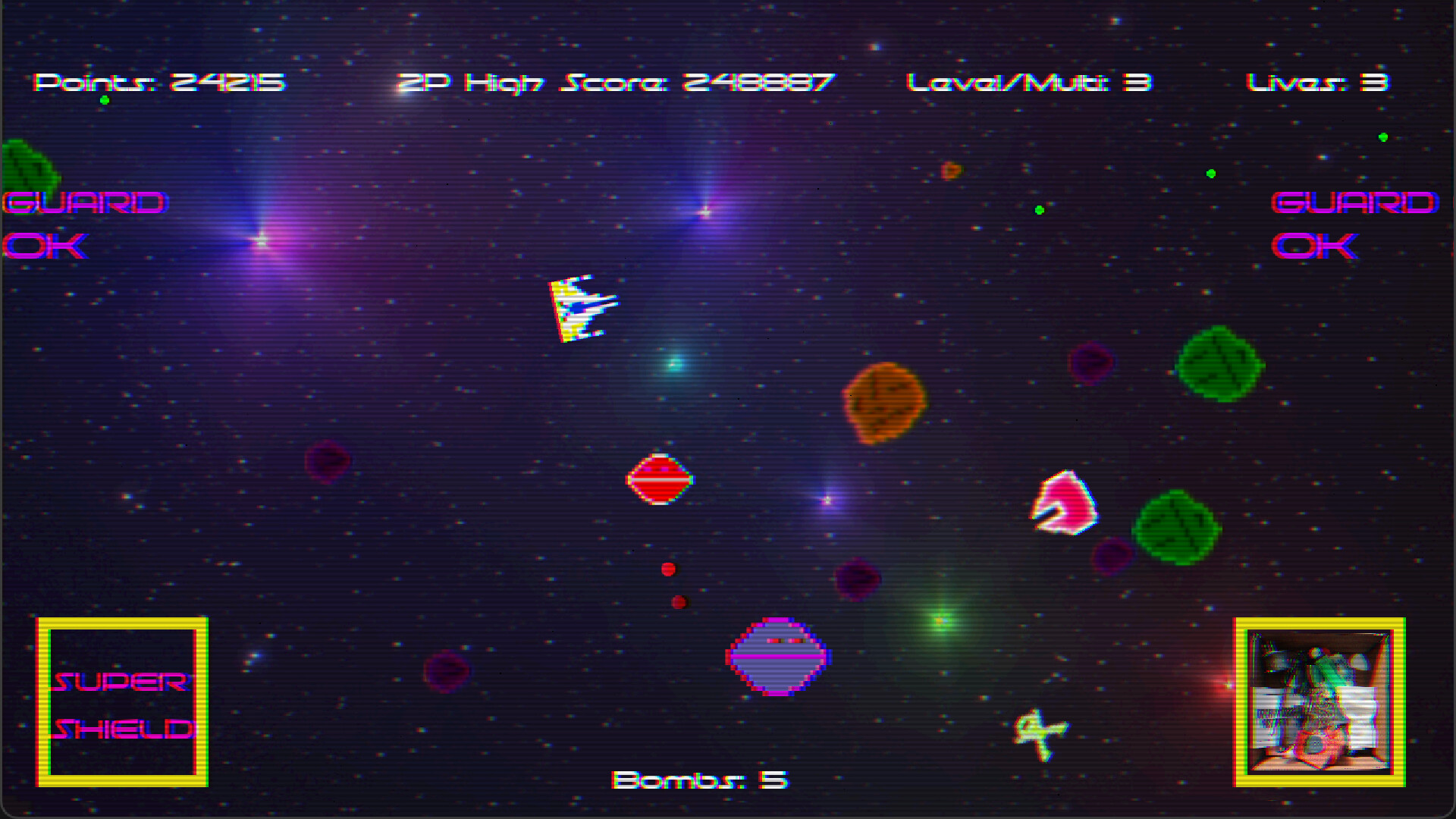Sayonara, Space Rocks trailer