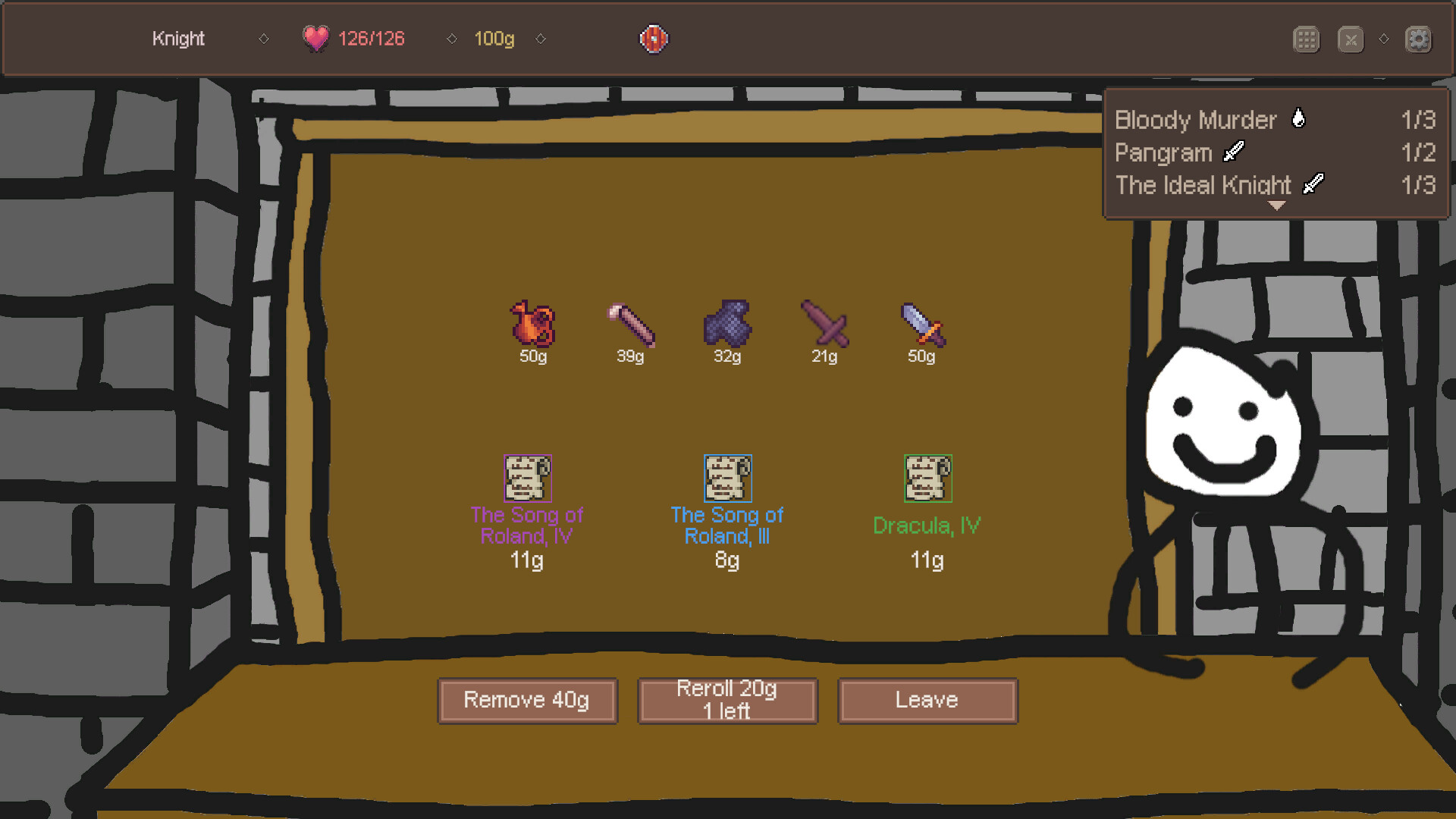 Clack and Slash: Typing Roguelike screenshot 5