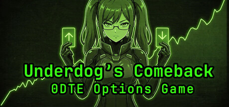 Cover art from Underdog’s Comeback: 0DTE Options Game
