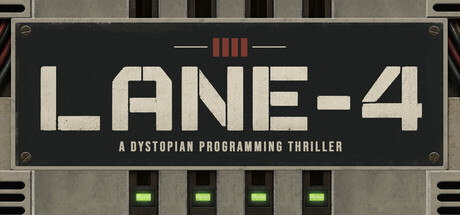 Cover art from LANE-4: A Dystopian Programming Thriller