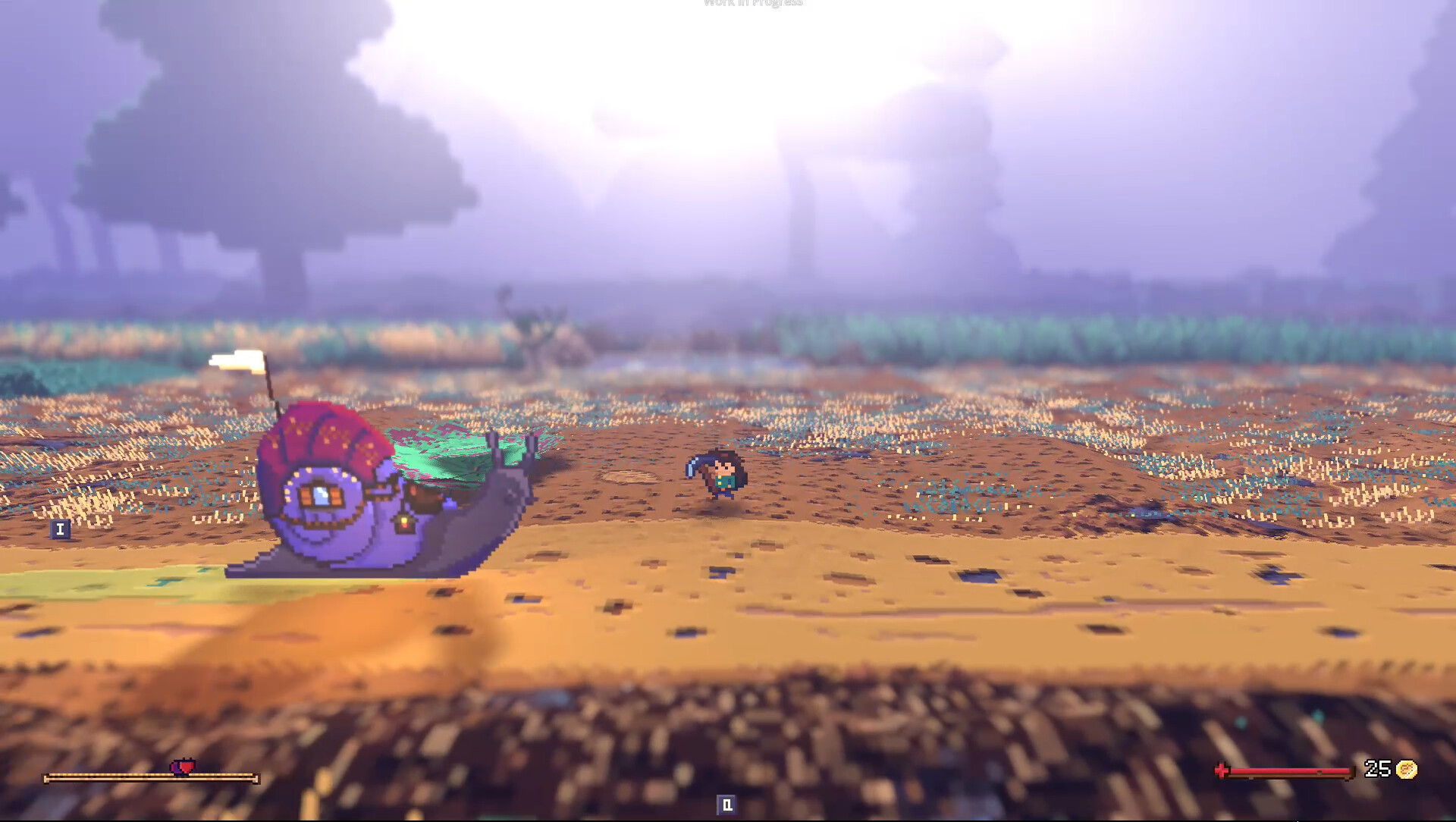 Travelling Snailsman trailer