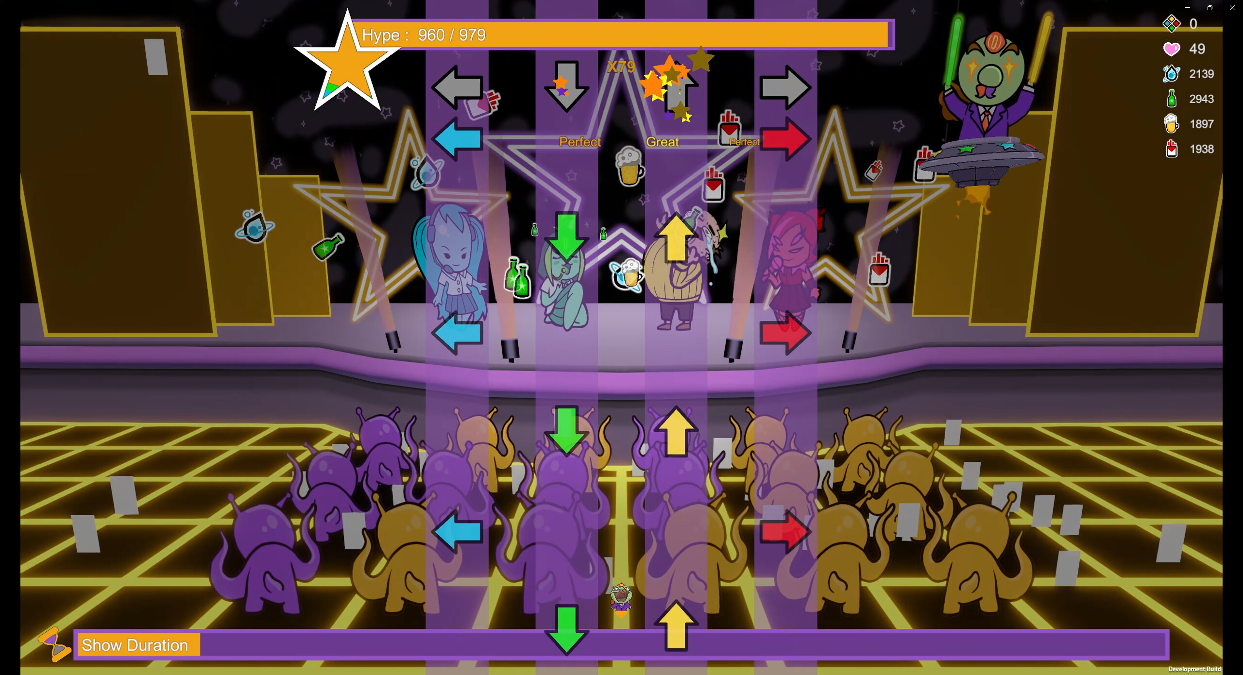 Alien Idolz : Rhythmic Idler screenshot 1