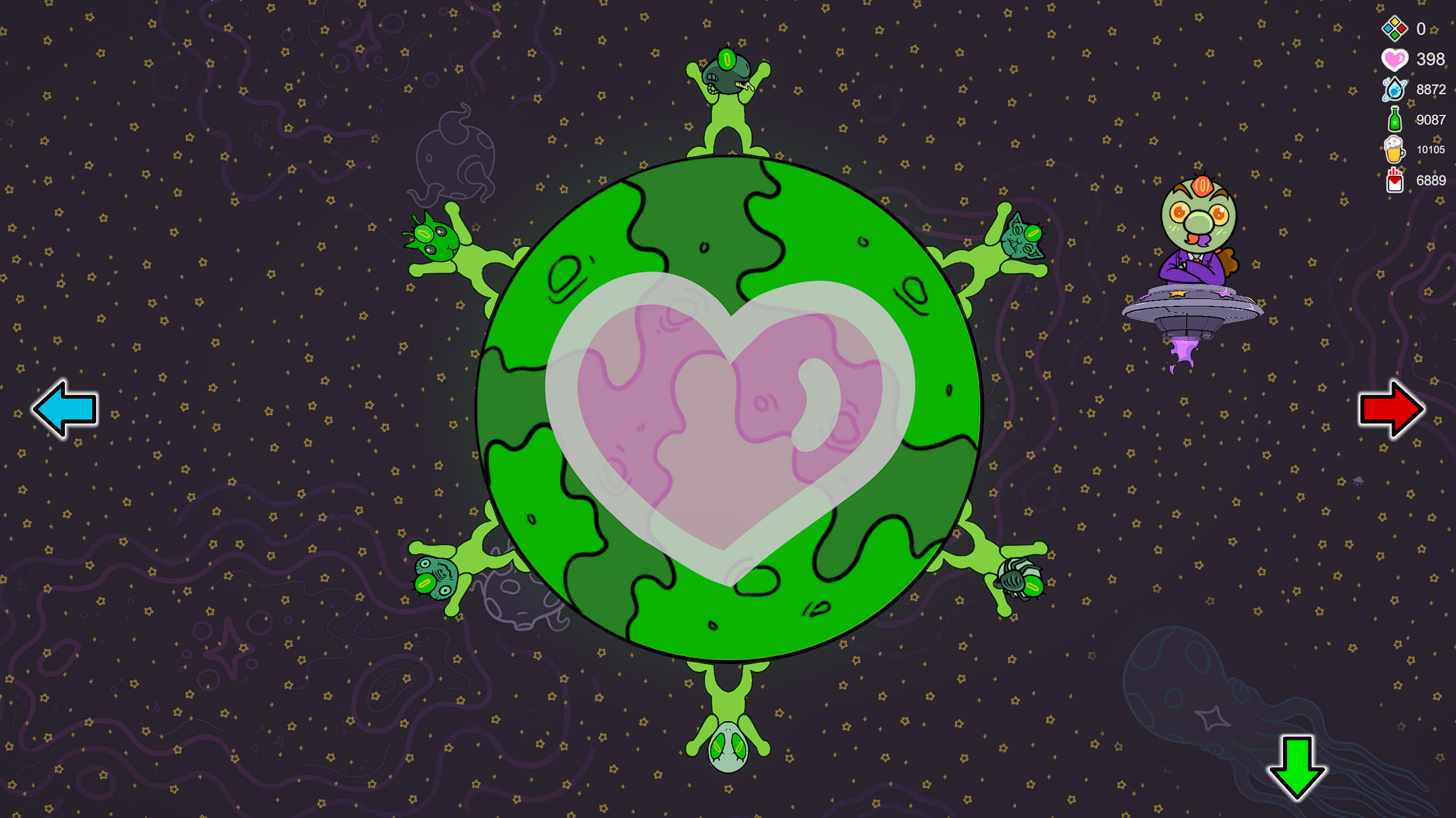 Alien Idolz: Rhythmic Idler screenshot 5