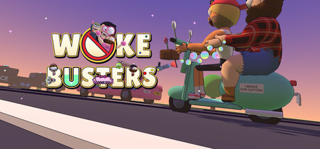 Cover art from Woke Busters