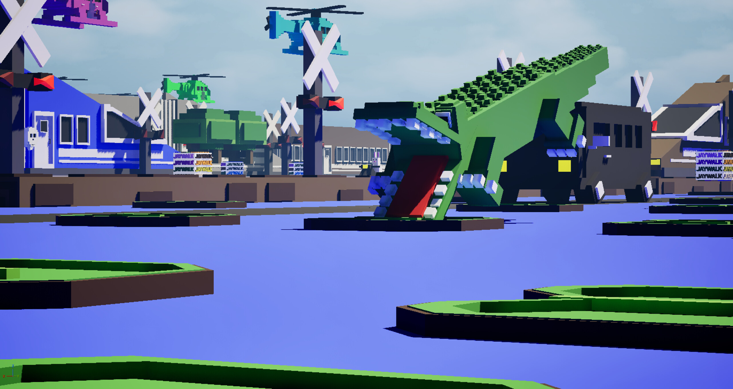 JAYWALK: An Endless Arcade Hopper Game screenshot 2