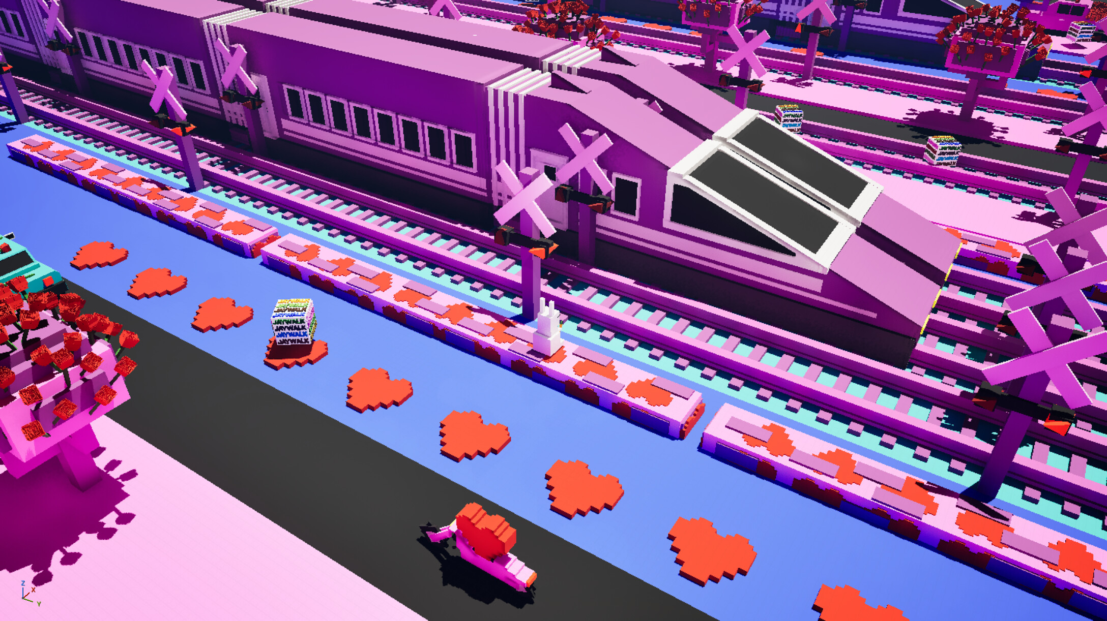 JAYWALK: An Endless Arcade Hopper Game screenshot 3