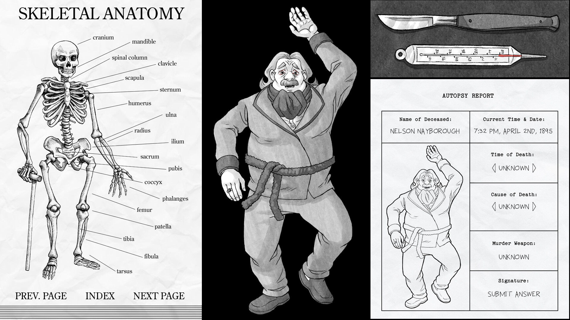 Edwin Earstwhile: Medical Examiner trailer