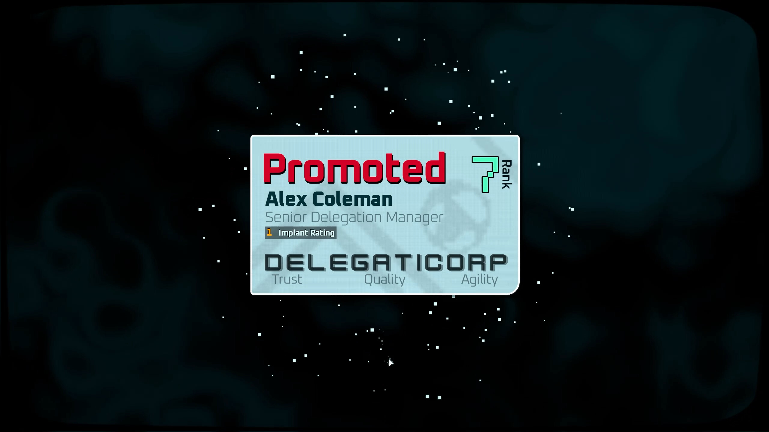 Delegatory screenshot 4